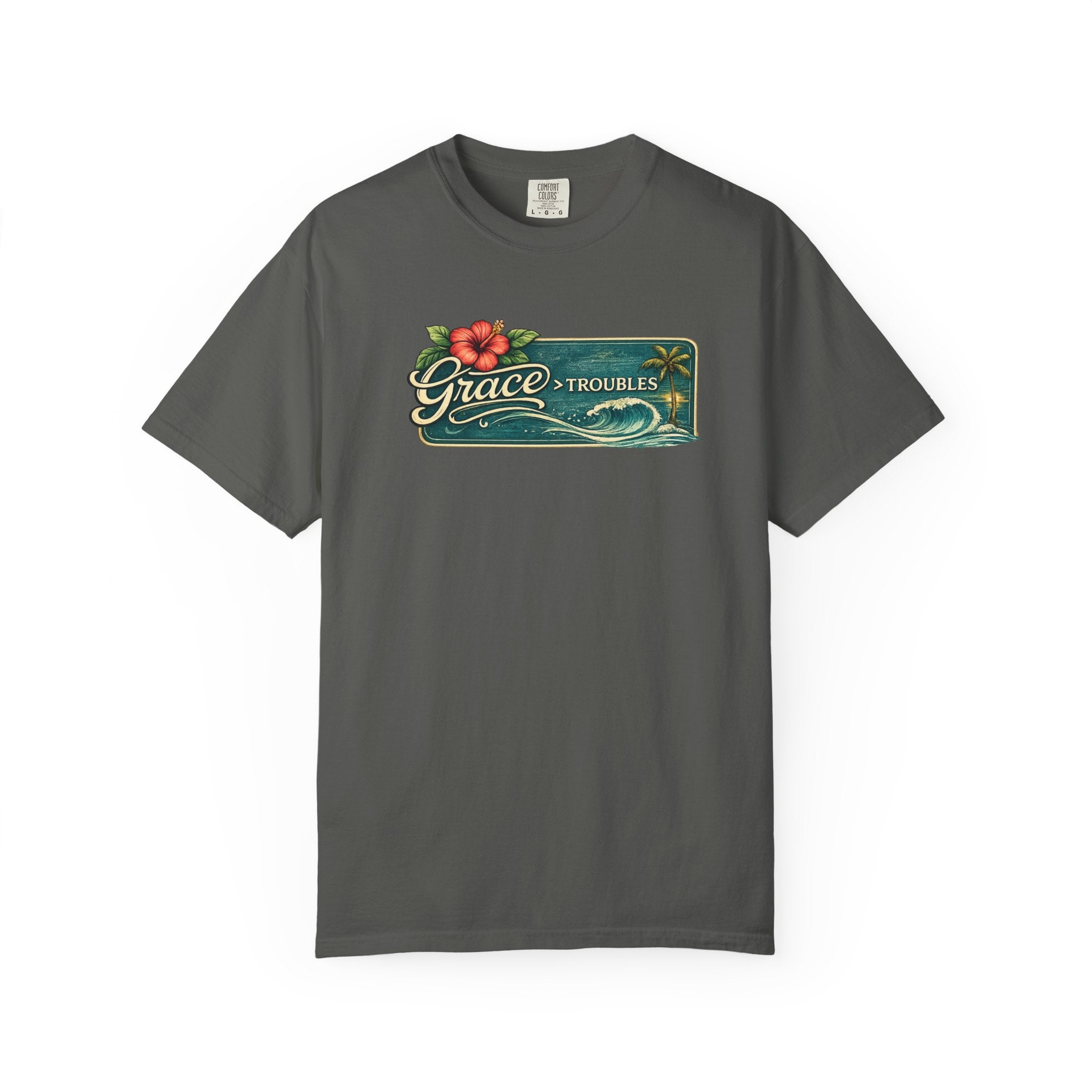 Grace > Troubles Unisex Garment-Dyed Tee