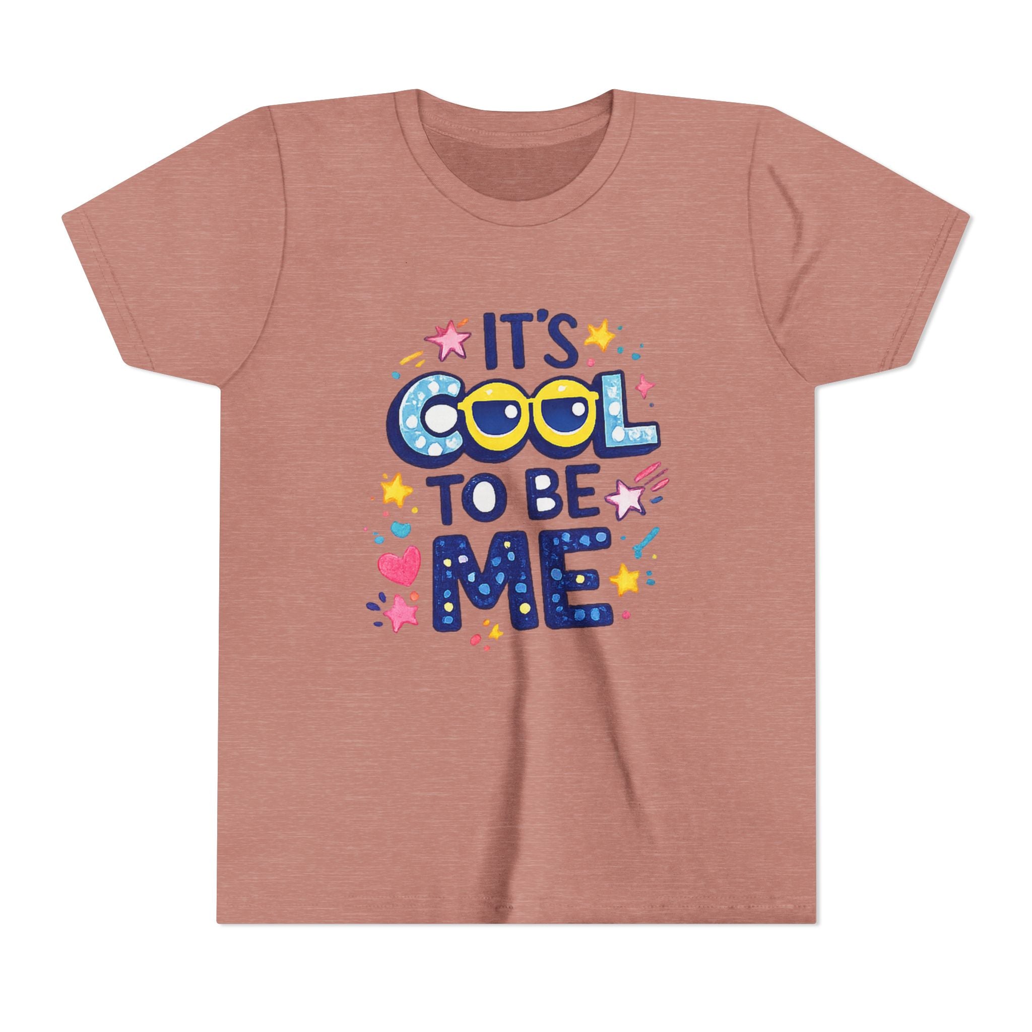 It's Cool To Be Me Youth Tee | Positive Kids Graphic Shirt
