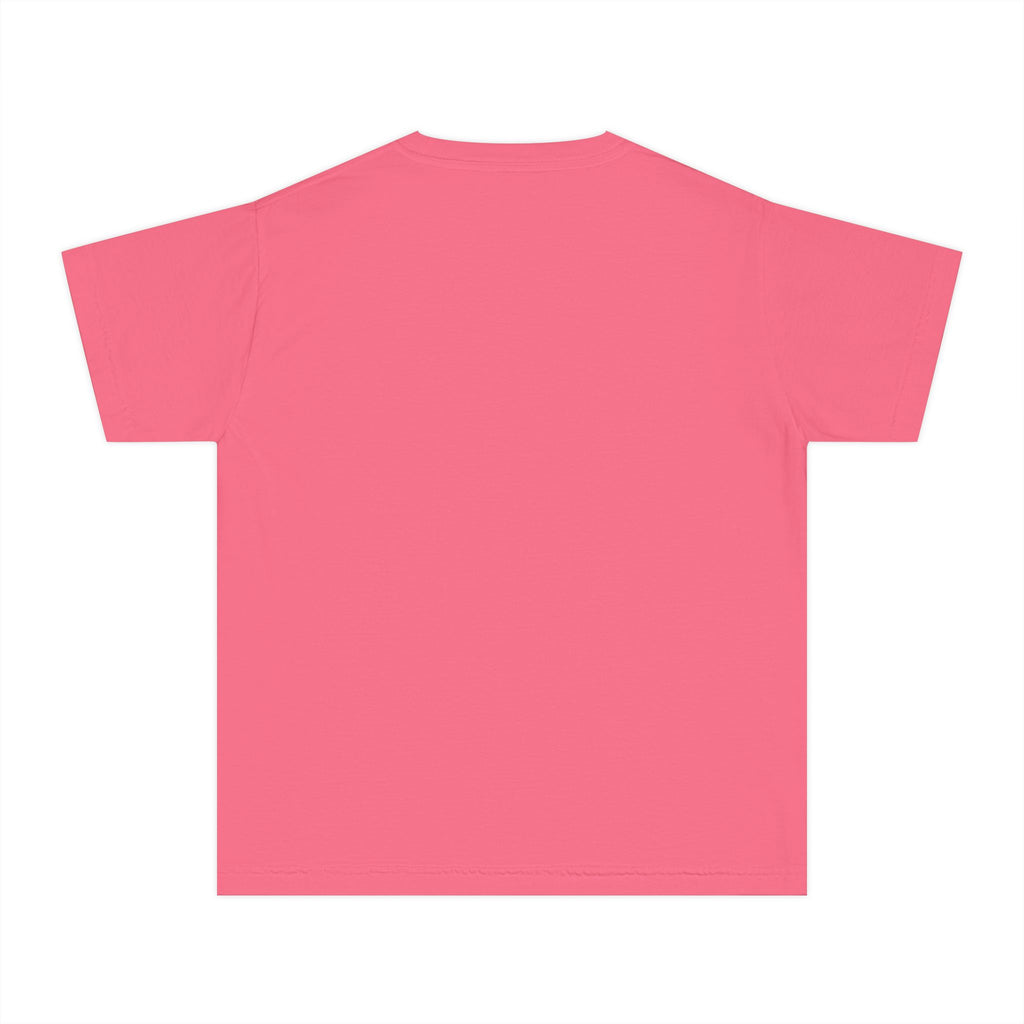 Youth Tee — "Arise & Shine" Tropical Beach Sunset Graphic