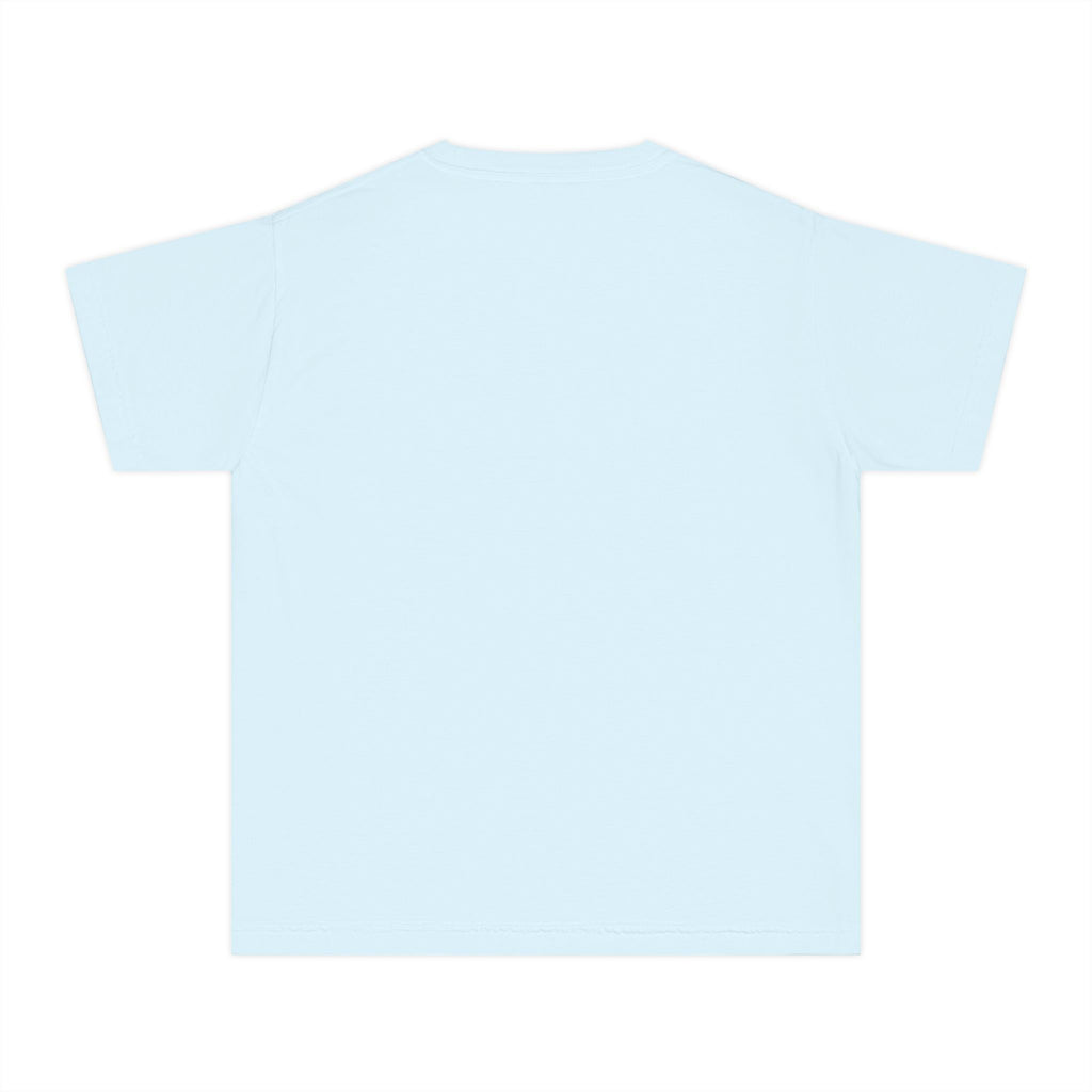 Youth Tee — "Arise & Shine" Tropical Beach Sunset Graphic