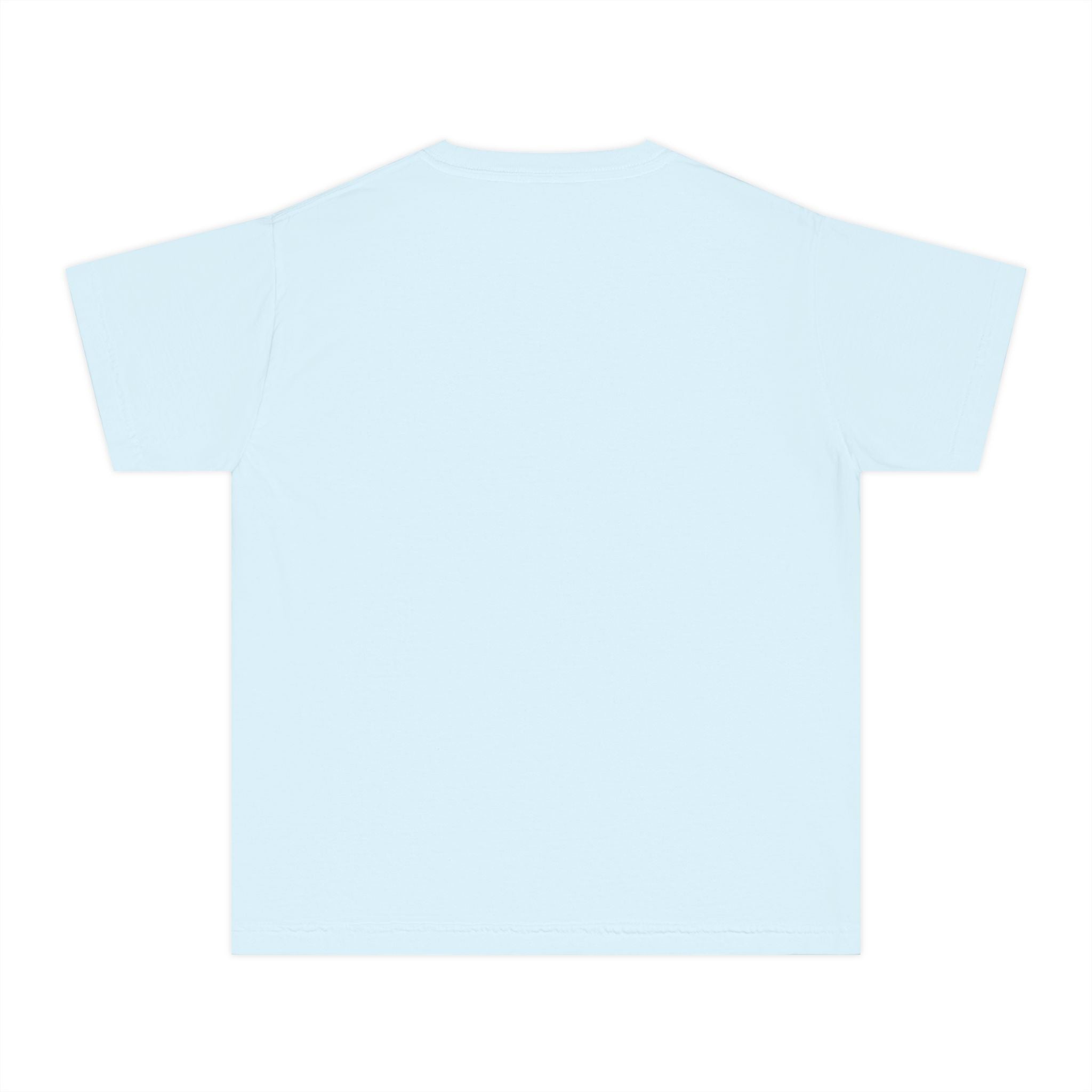 Youth Tee — "Arise & Shine" Tropical Beach Sunset Graphic