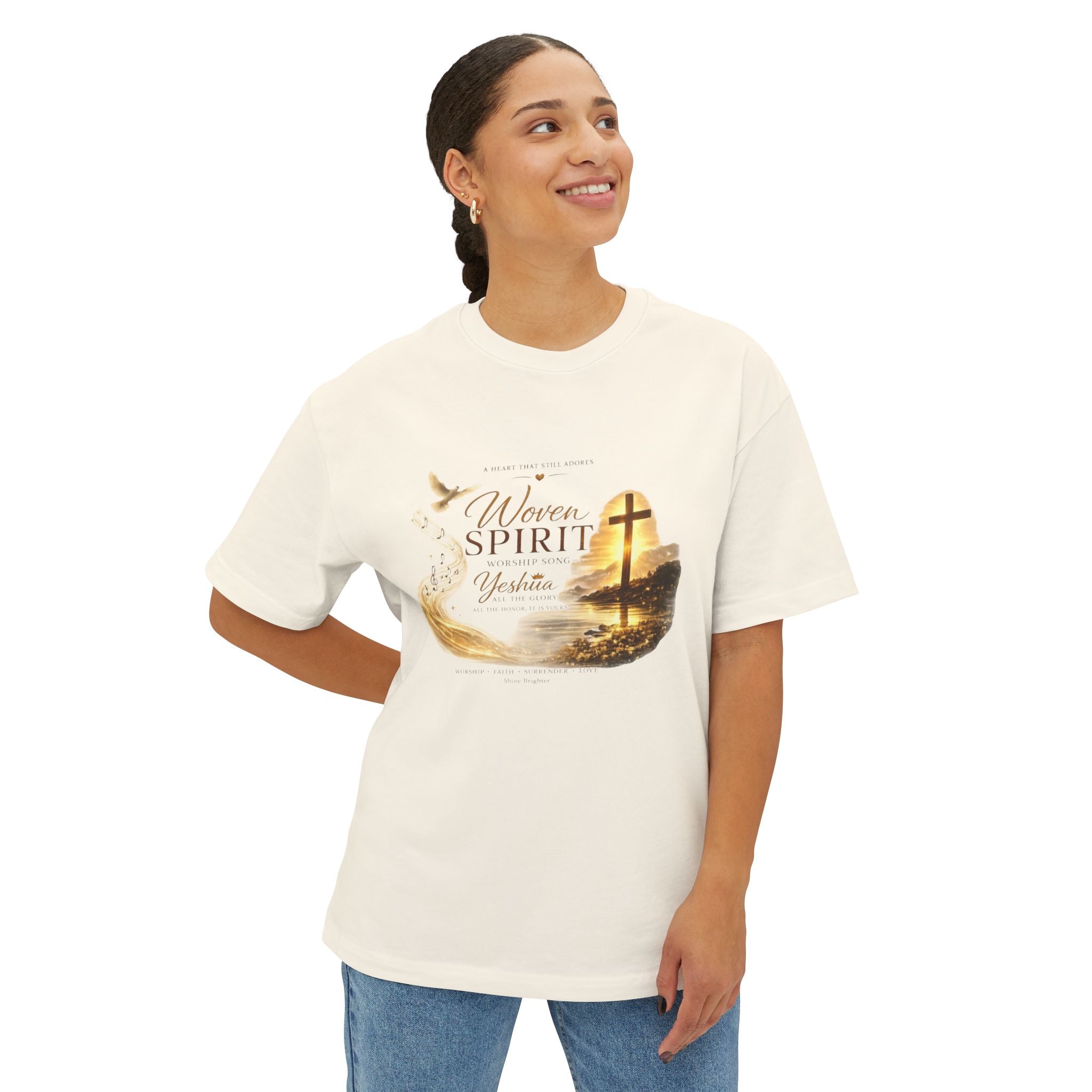 Unisex Oversized Boxy Tee