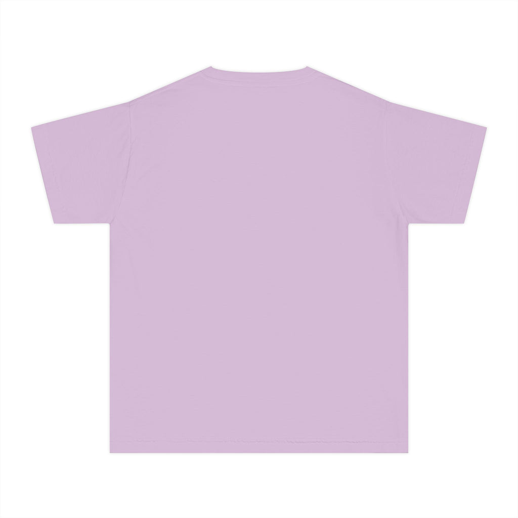Youth Tee — "Arise & Shine" Tropical Beach Sunset Graphic