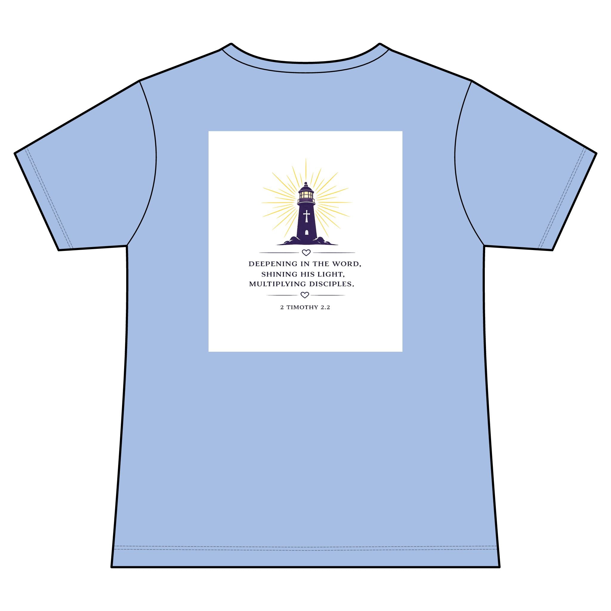 Daughters of the Light Group Order V-Neck Tee