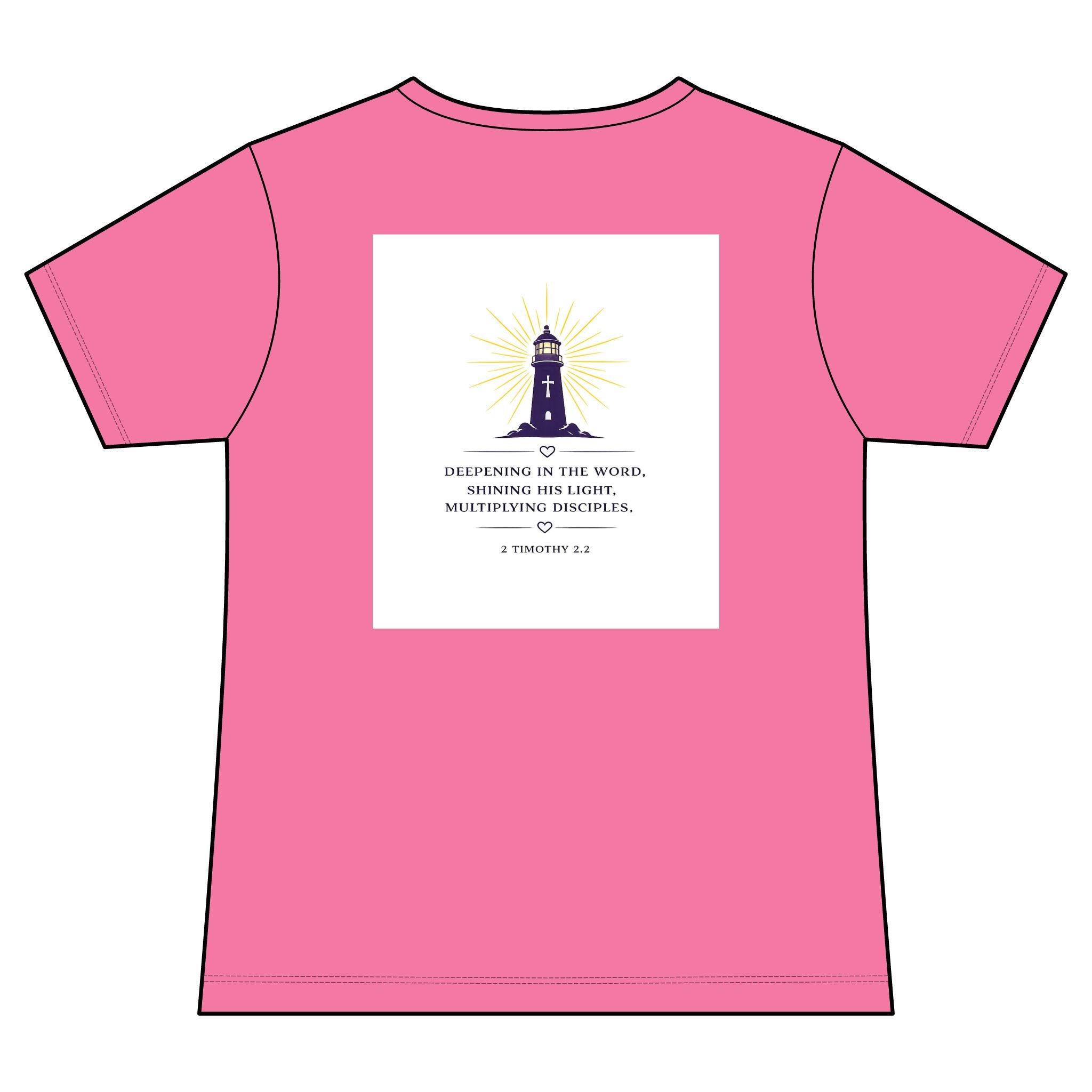 Daughters of the Light Group Order V-Neck Tee