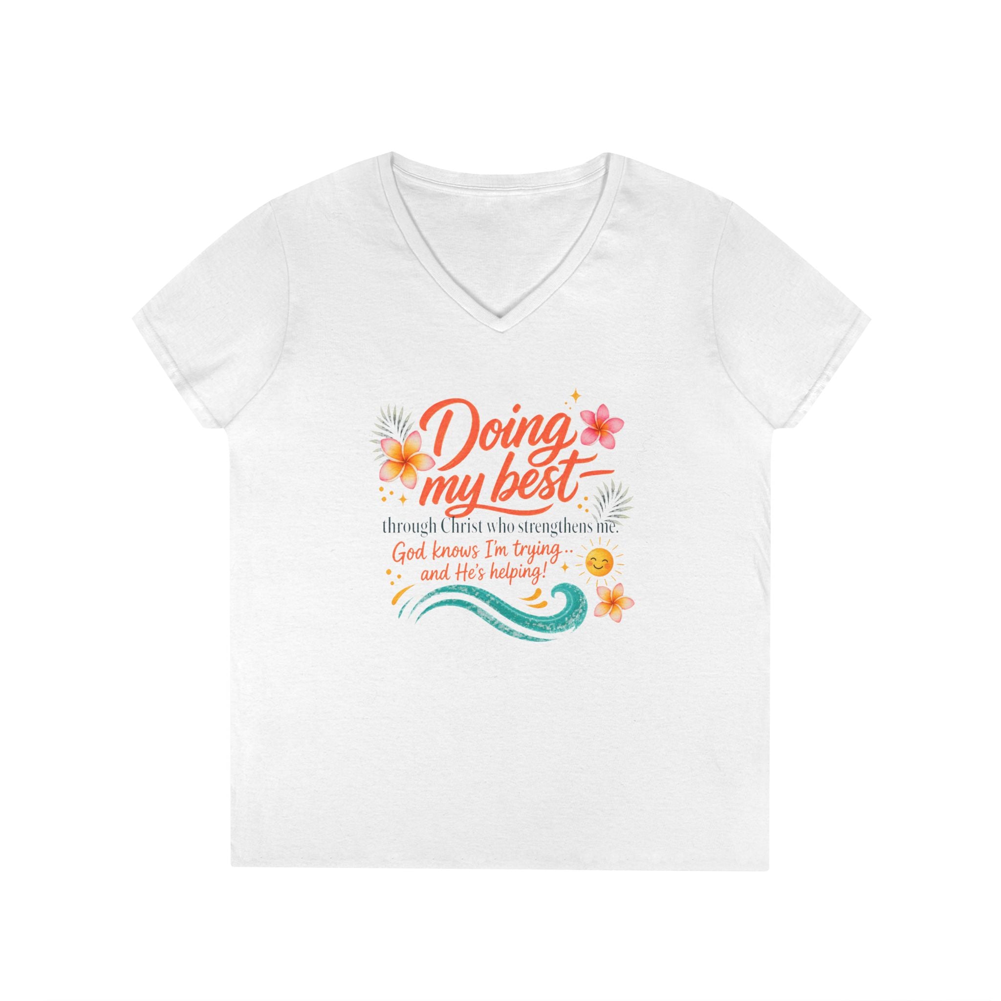 Ladies' V-Neck T-Shirt