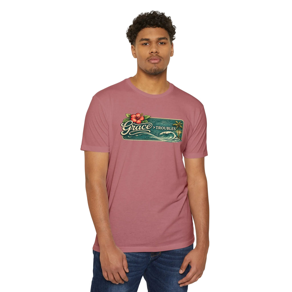 Hawaiian Grace Tee – Unisex CVC