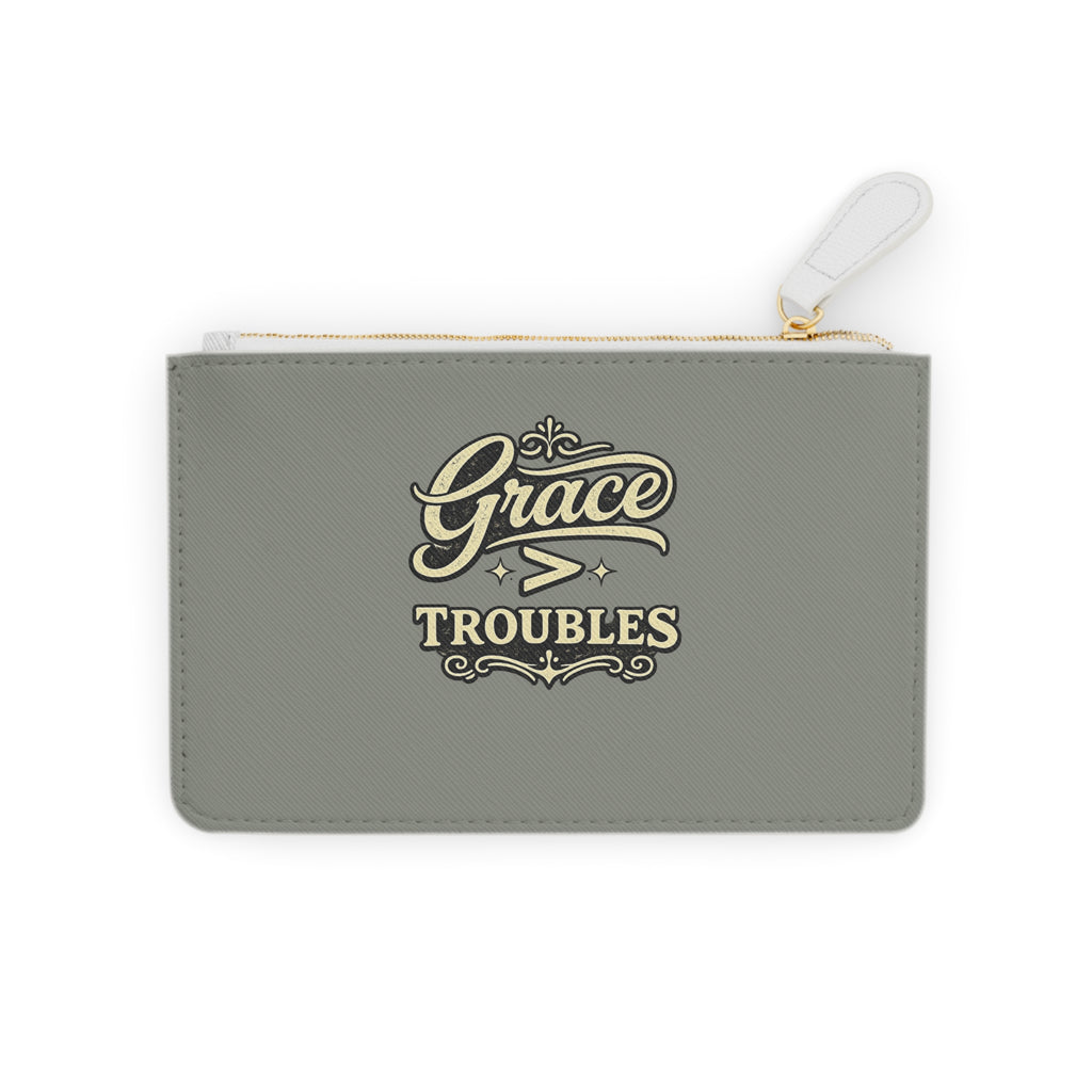 Grace Quote Mini Clutch Bag