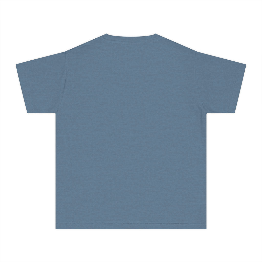 Youth Tee — "Arise & Shine" Tropical Beach Sunset Graphic