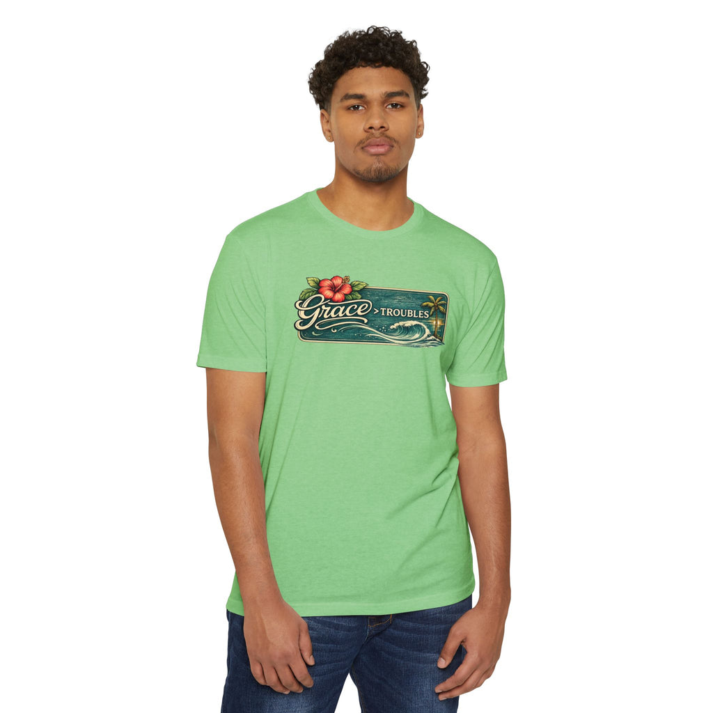 Hawaiian Grace Tee – Unisex CVC