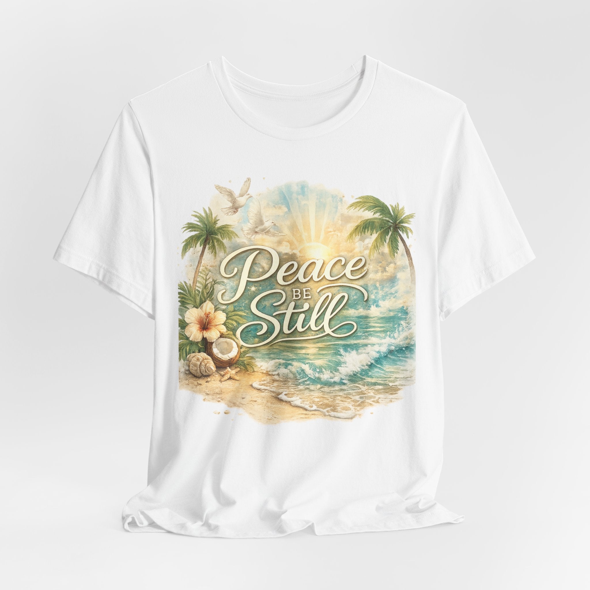 Peace Be Still Beach T-Shirt