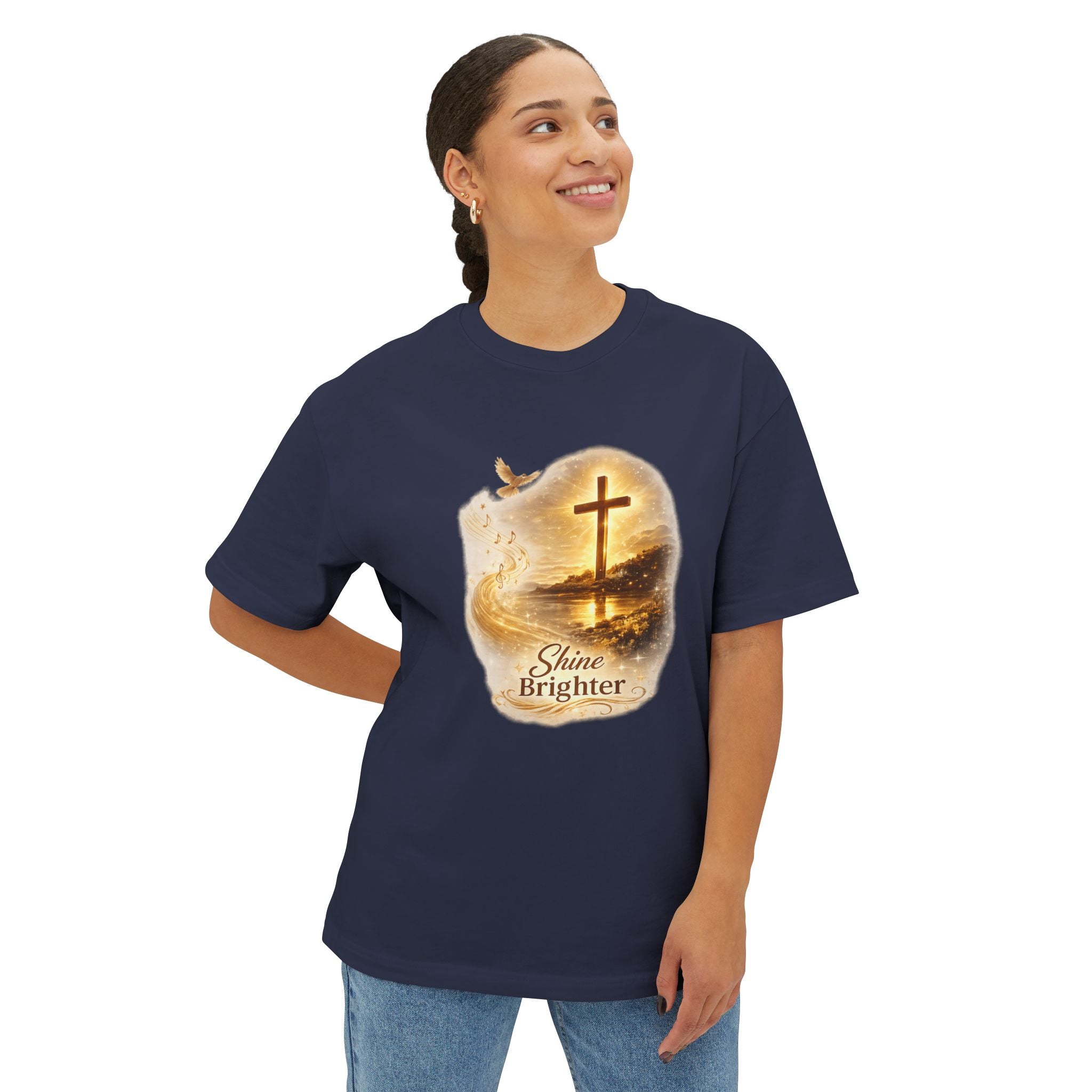 Unisex Oversized Boxy Tee