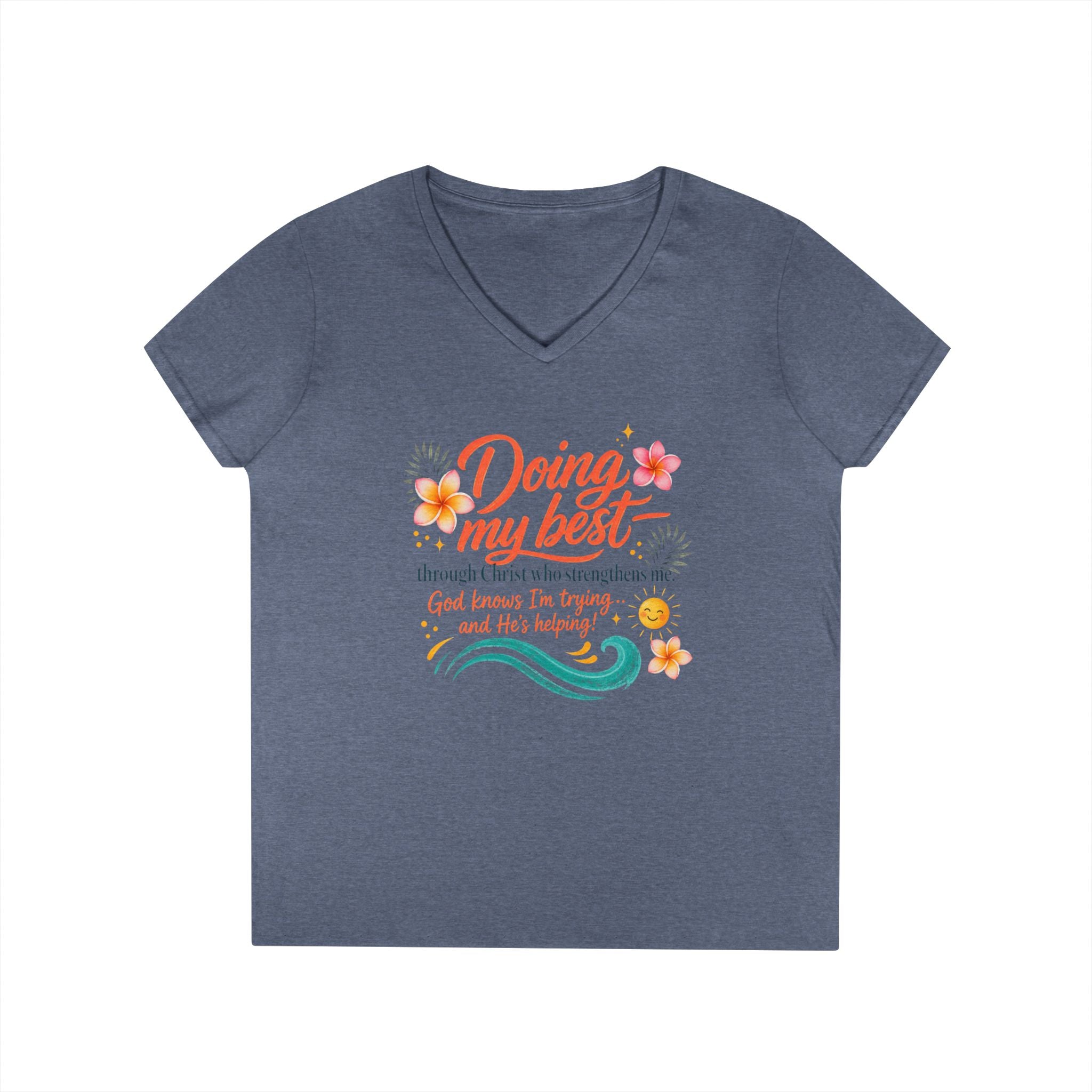 Ladies' V-Neck T-Shirt