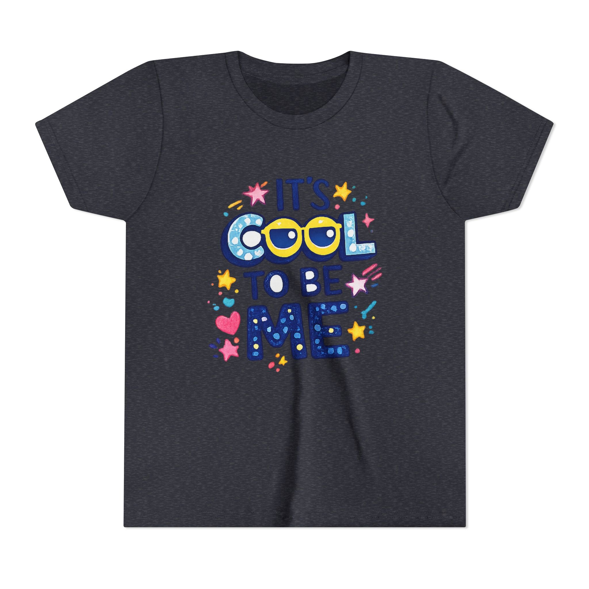It's Cool To Be Me Youth Tee | Positive Kids Graphic Shirt
