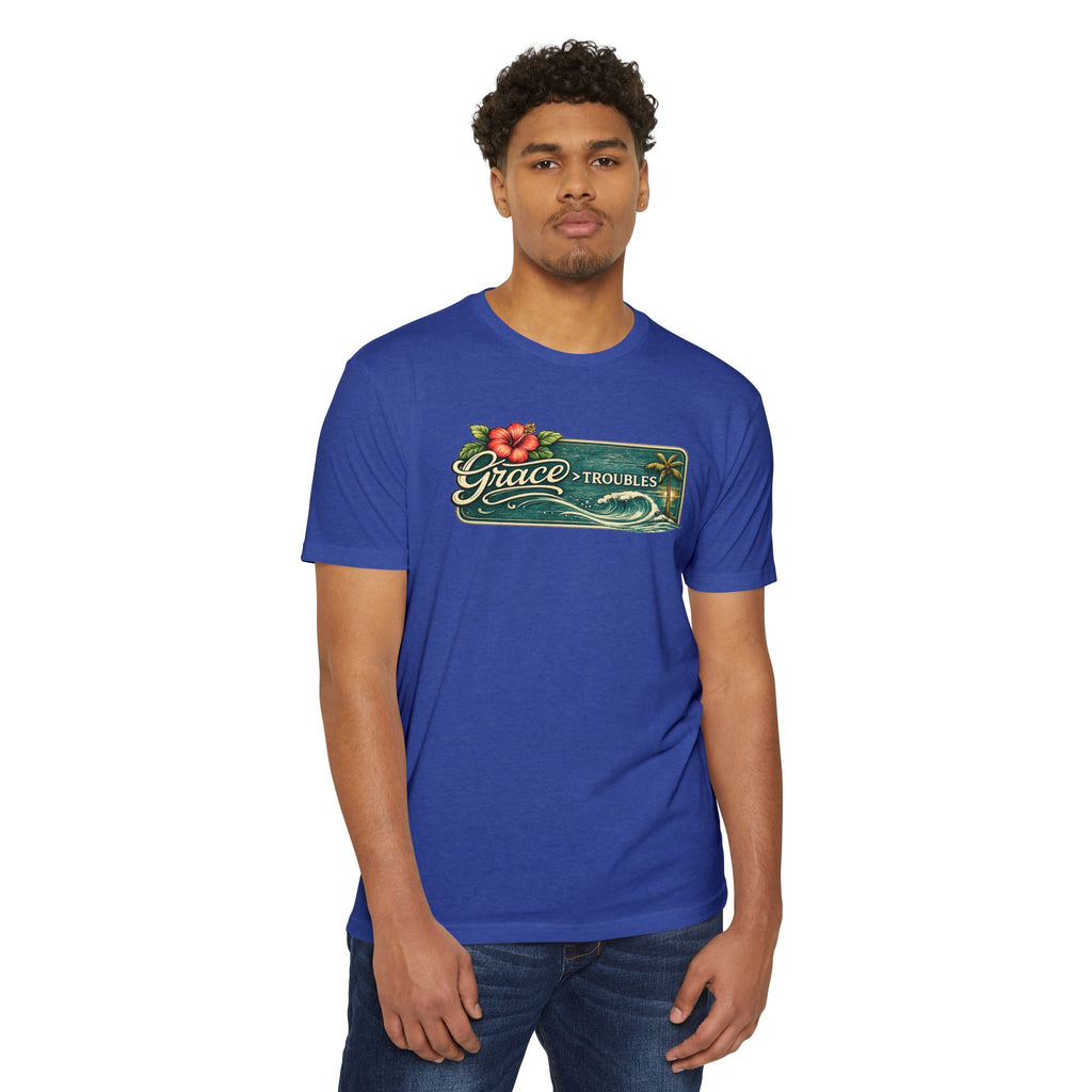 Hawaiian Grace Tee – Unisex CVC