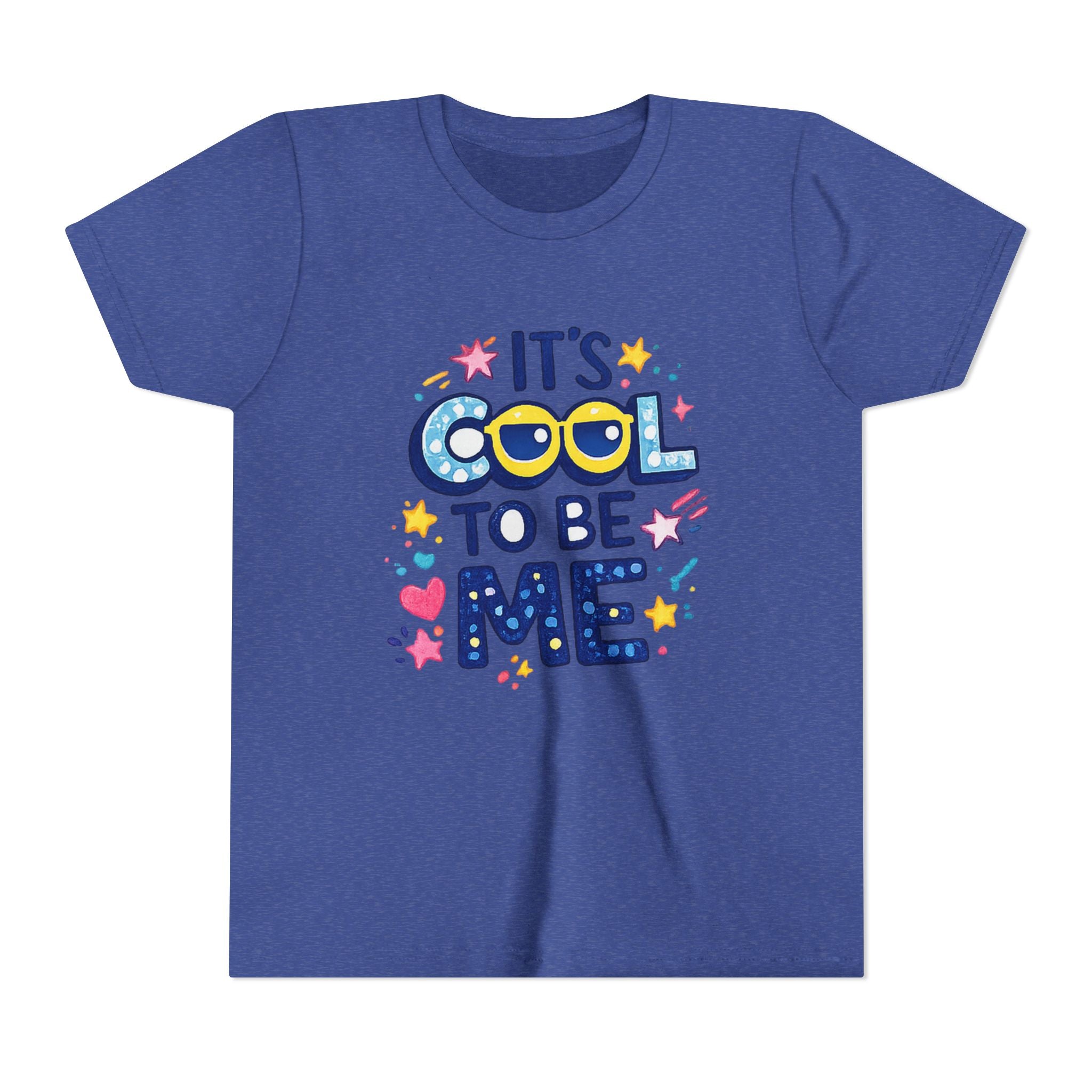 It's Cool To Be Me Youth Tee | Positive Kids Graphic Shirt