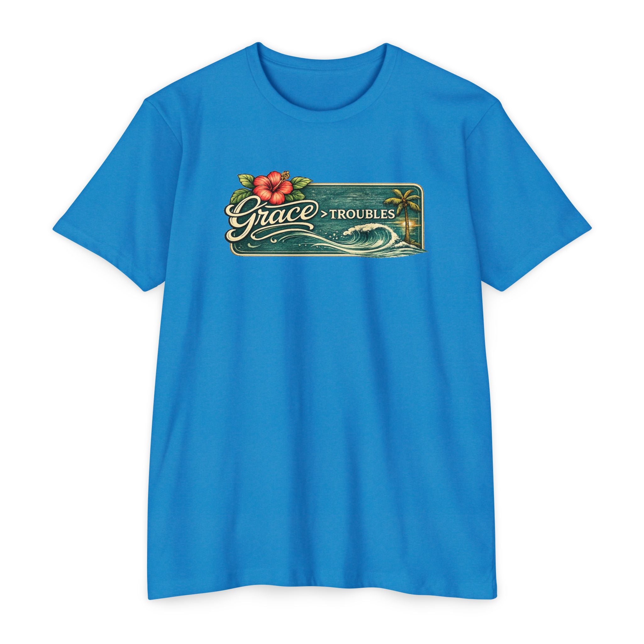 Hawaiian Grace Tee – Unisex CVC