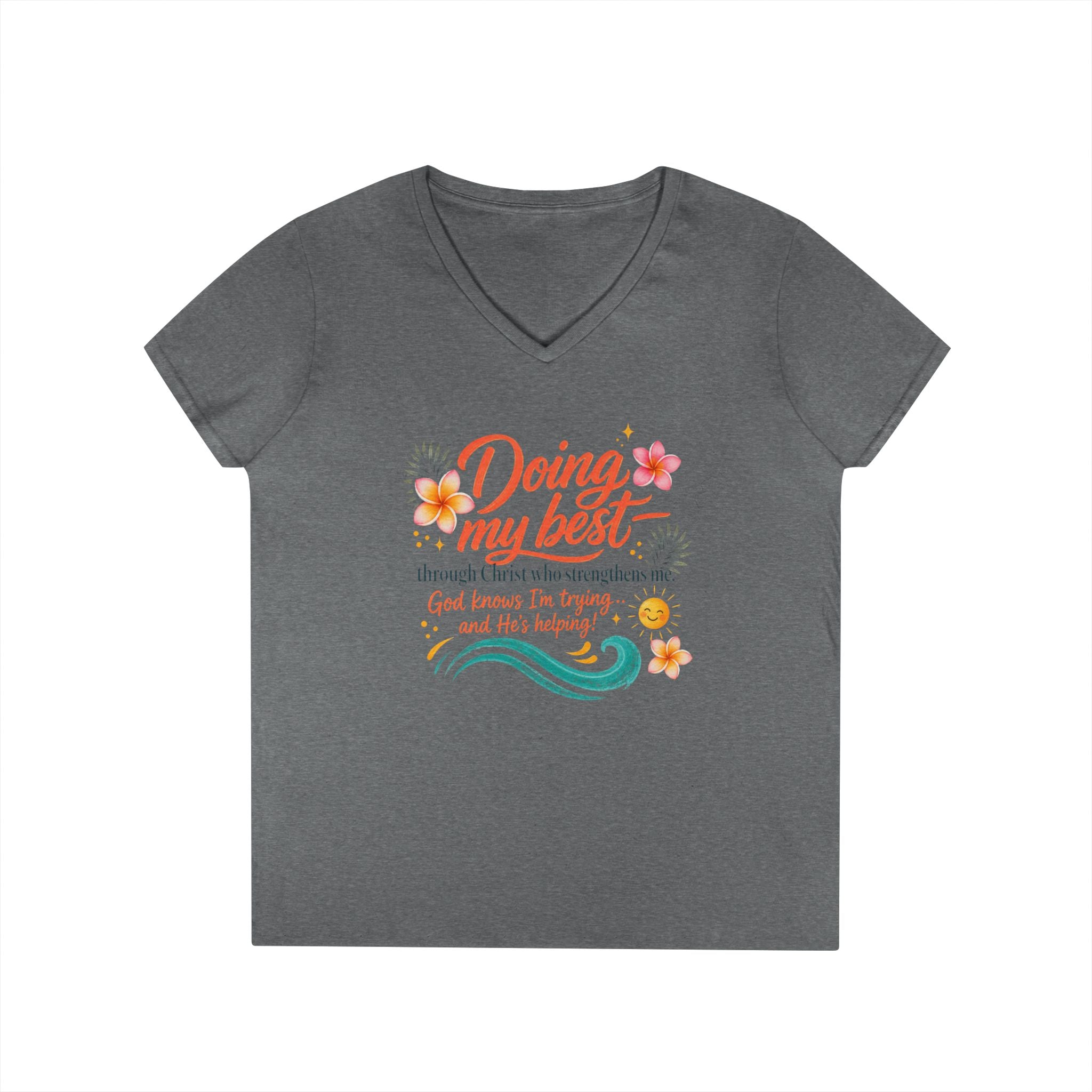 Ladies' V-Neck T-Shirt