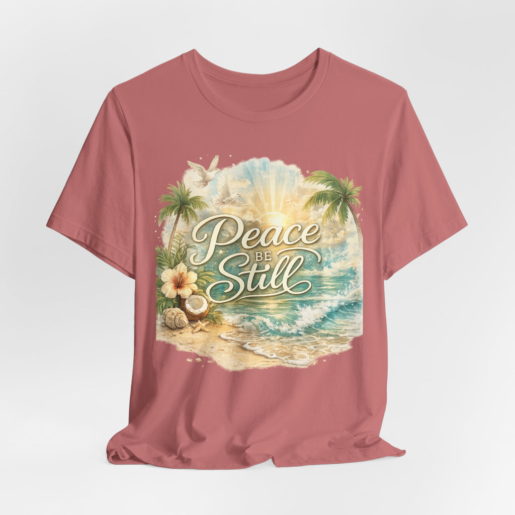 Peace Be Still Beach T-Shirt