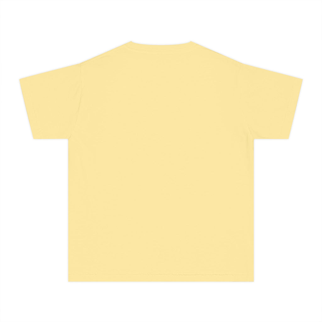 Youth Tee — "Arise & Shine" Tropical Beach Sunset Graphic