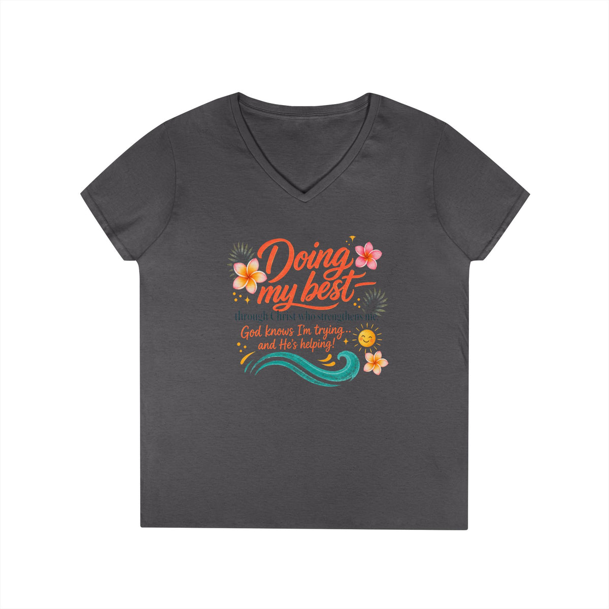 Ladies' V-Neck T-Shirt