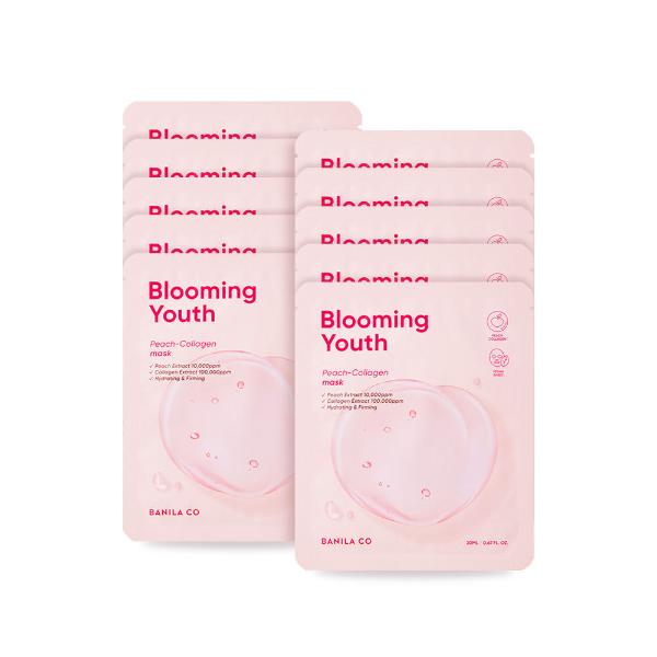 [Banilaco] Blooming Youth Peach Collagen Mask Sheet 10EA