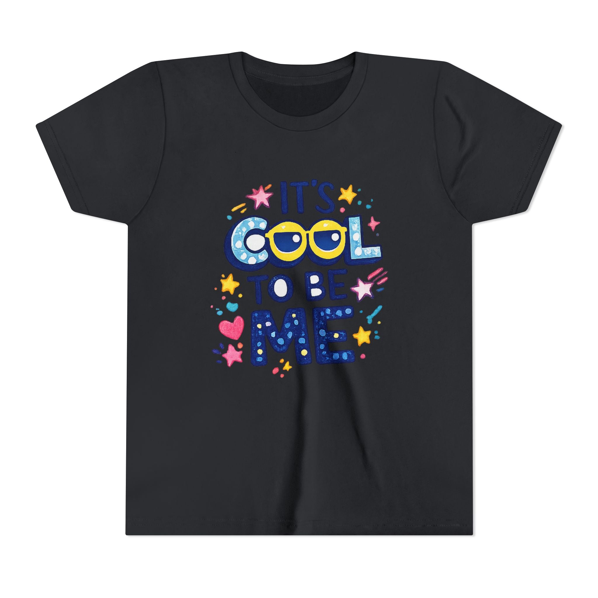 It's Cool To Be Me Youth Tee | Positive Kids Graphic Shirt