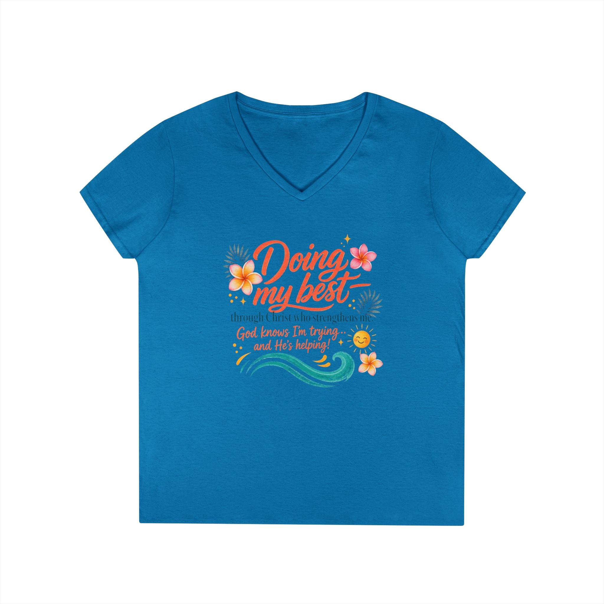 Ladies' V-Neck T-Shirt