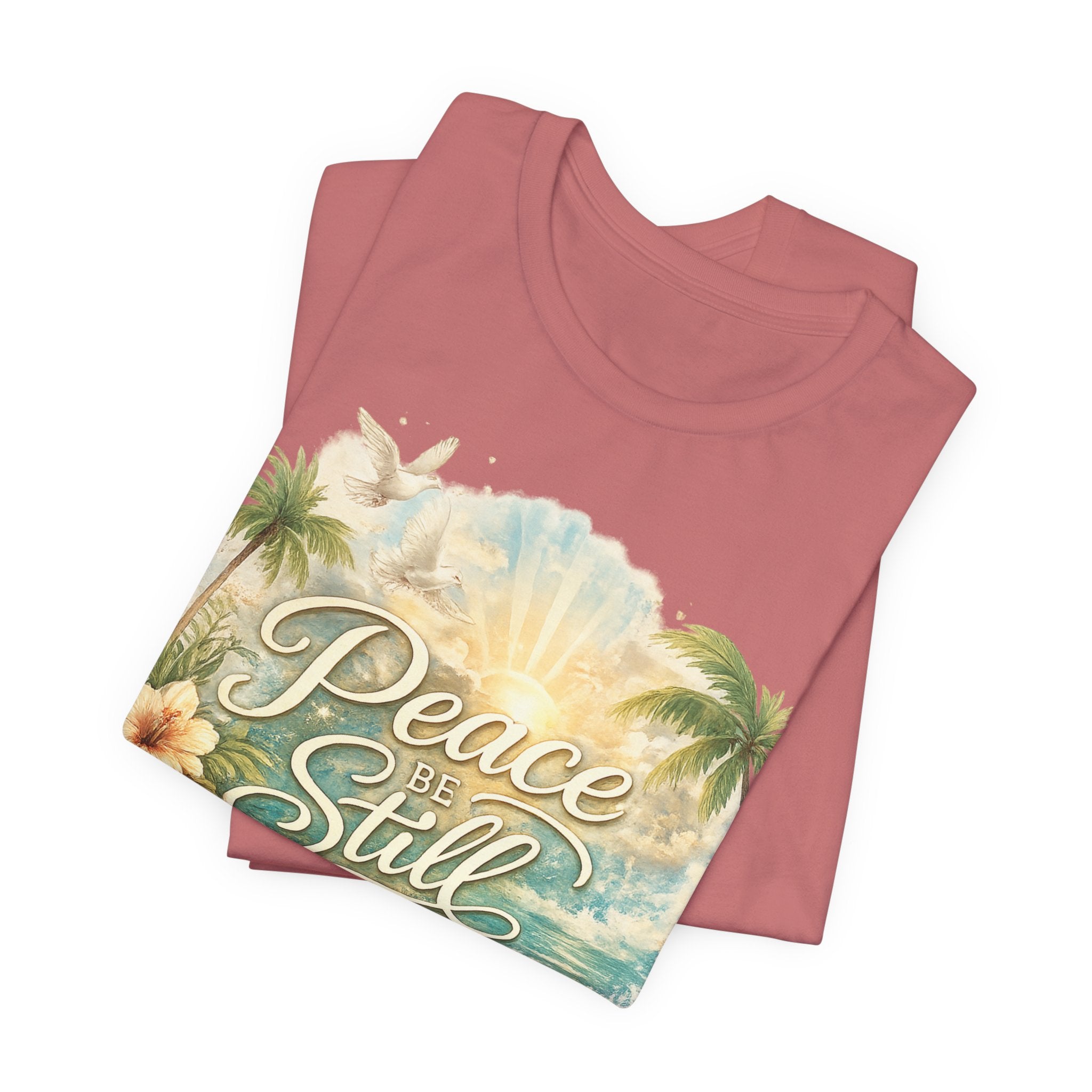 Peace Be Still Beach T-Shirt