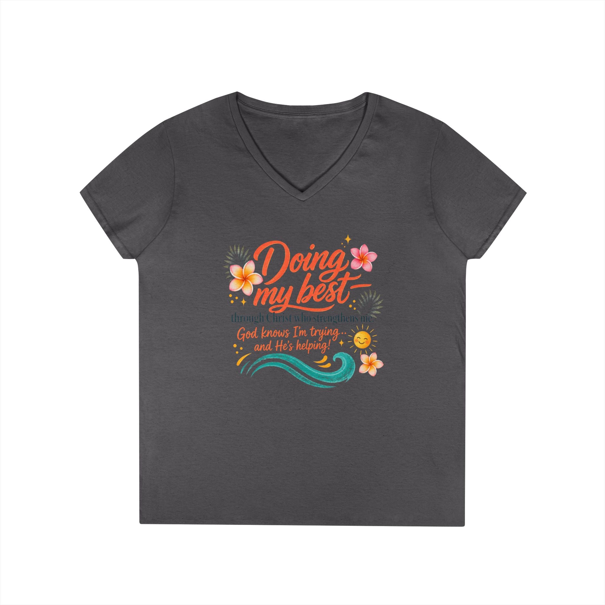 Ladies' V-Neck T-Shirt