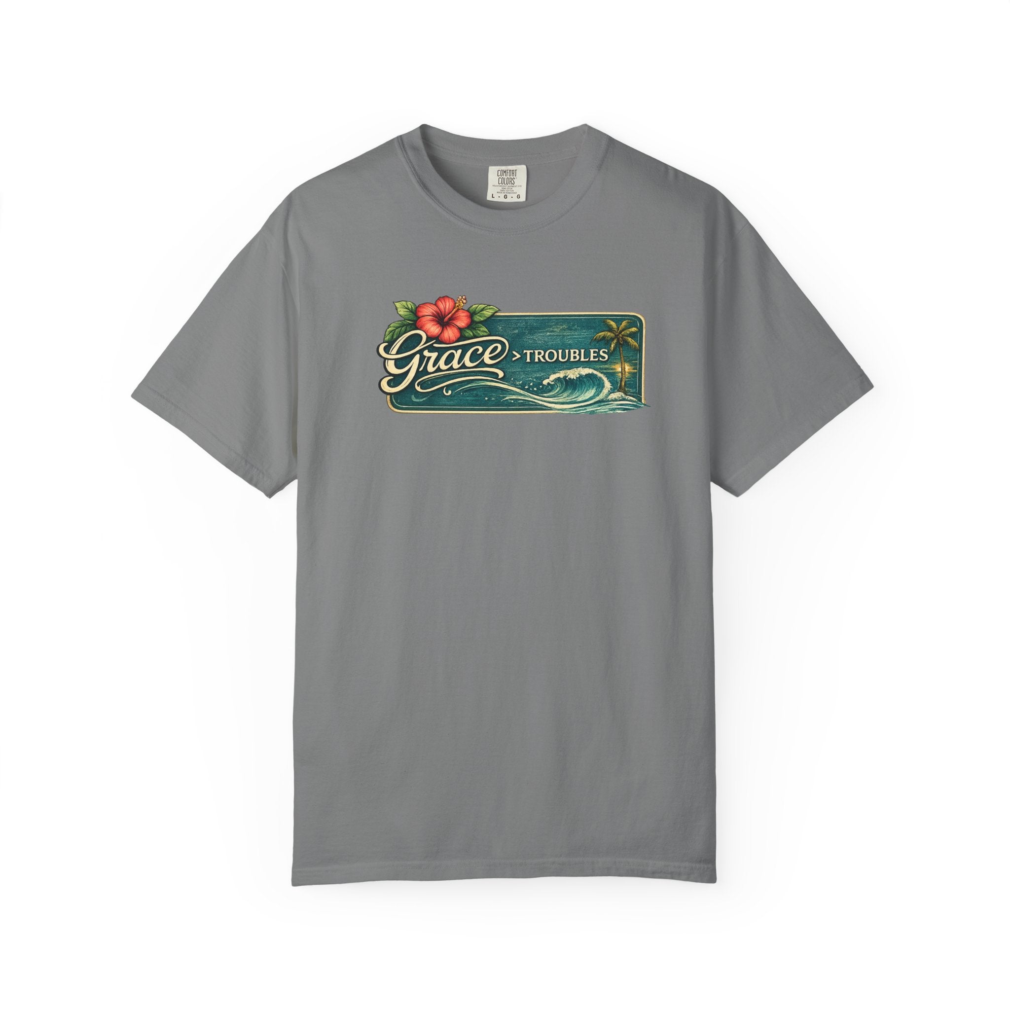 Grace > Troubles Unisex Garment-Dyed Tee