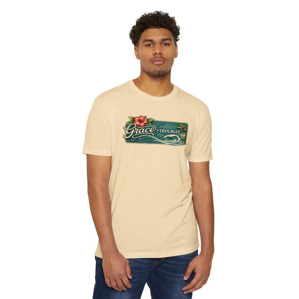 Hawaiian Grace Tee – Unisex CVC