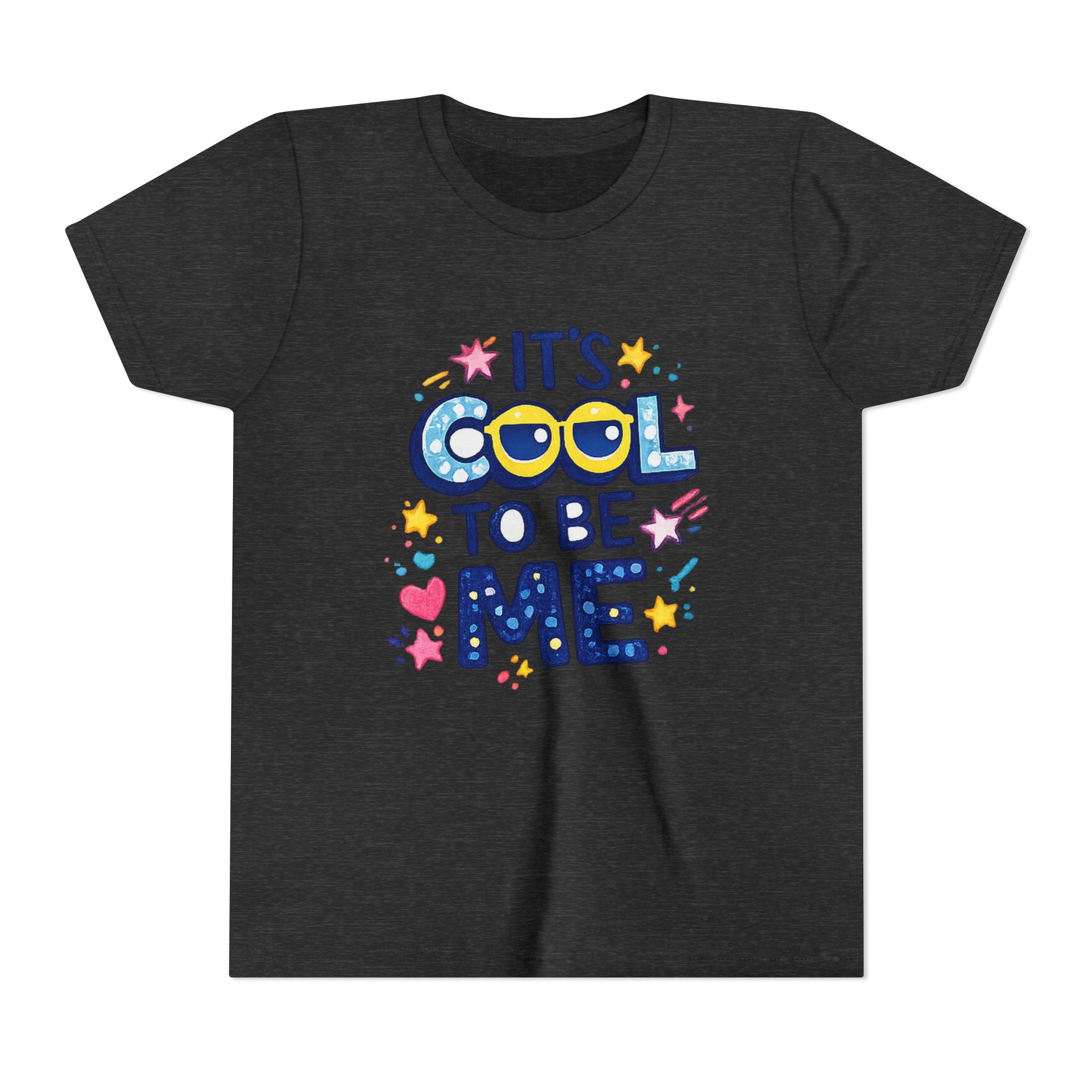 It's Cool To Be Me Youth Tee | Positive Kids Graphic Shirt