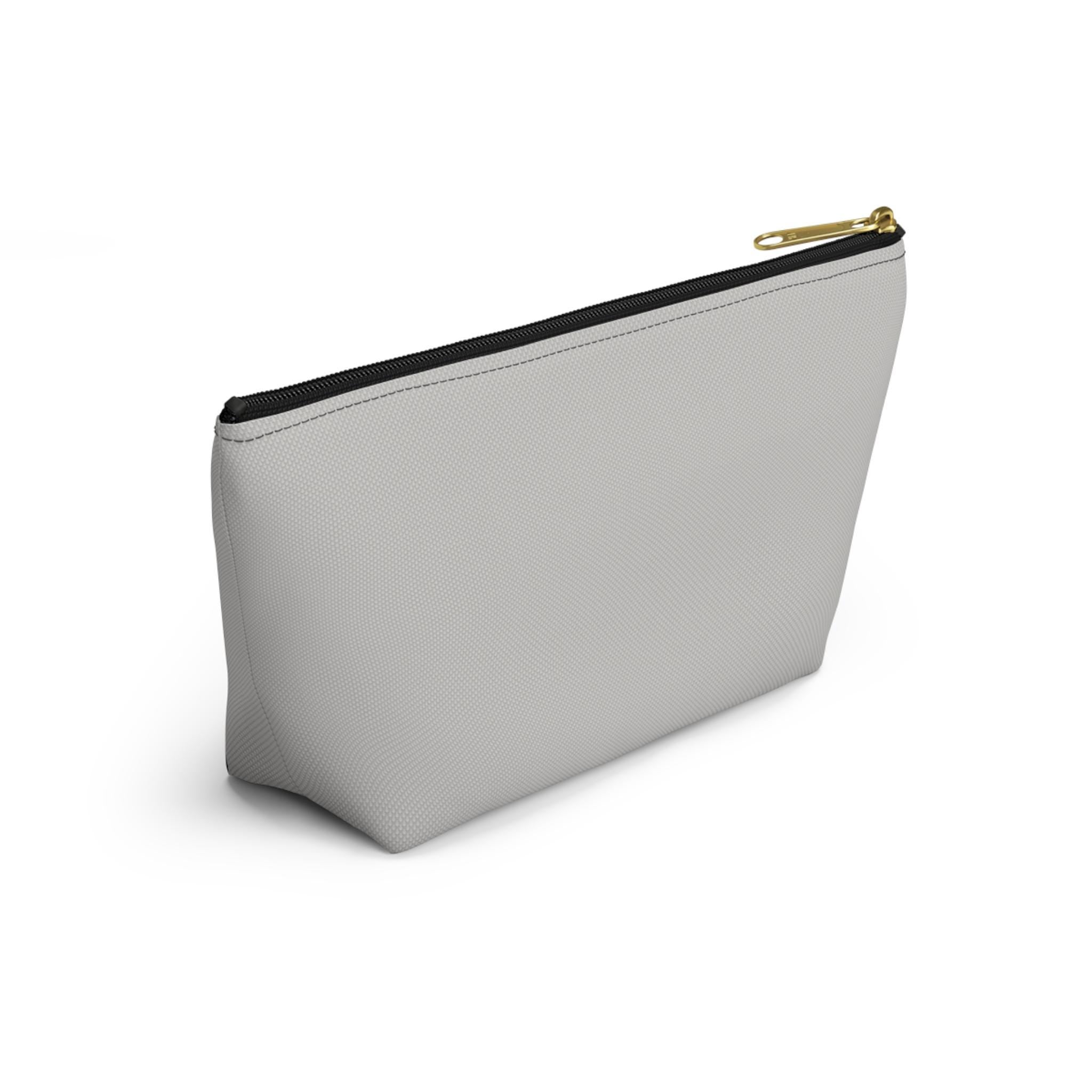 Accessory Pouch w T-bottom/Cosmetic Makeup bag/Travel zipper pouch
