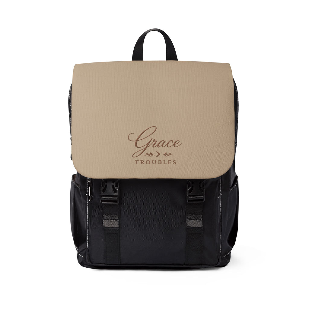Grace Quote Shoulder Backpack
