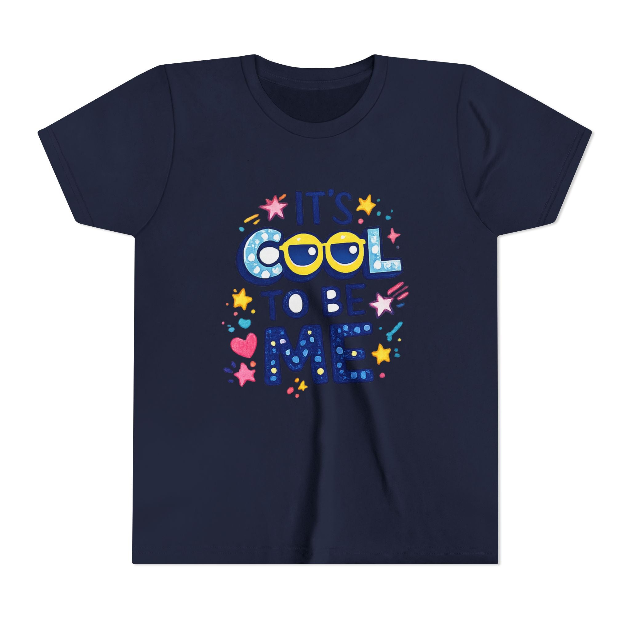 It's Cool To Be Me Youth Tee | Positive Kids Graphic Shirt