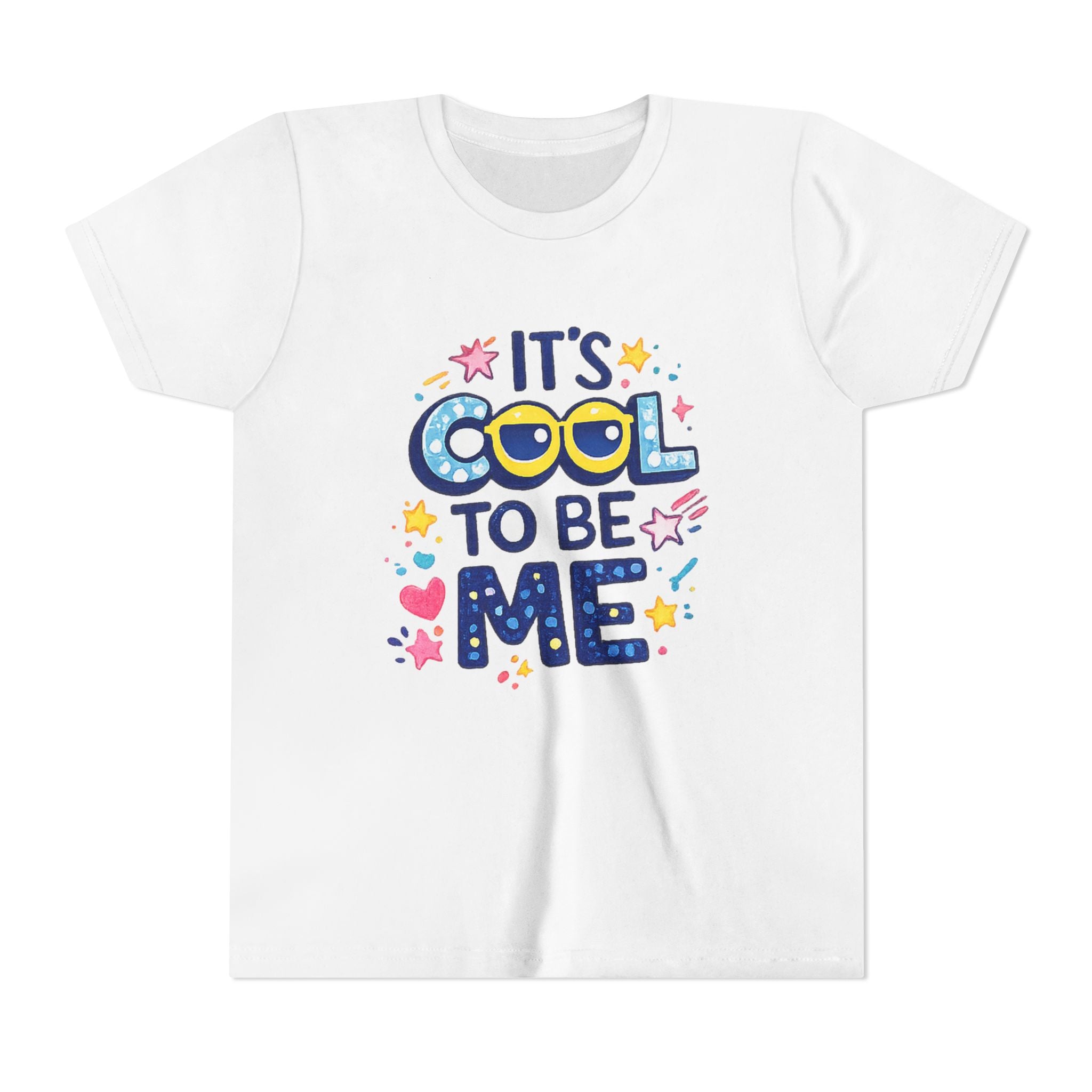It's Cool To Be Me Youth Tee | Positive Kids Graphic Shirt