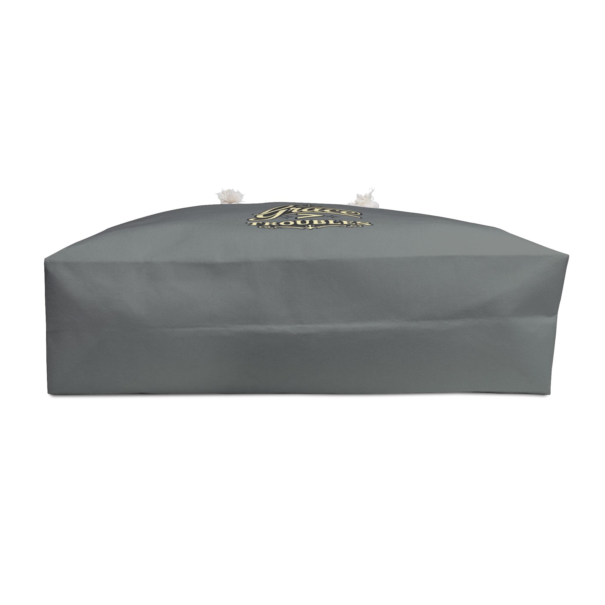 Weekender Tote Bag: 100% Spun Polyester, Rope Handles (24" x 13")