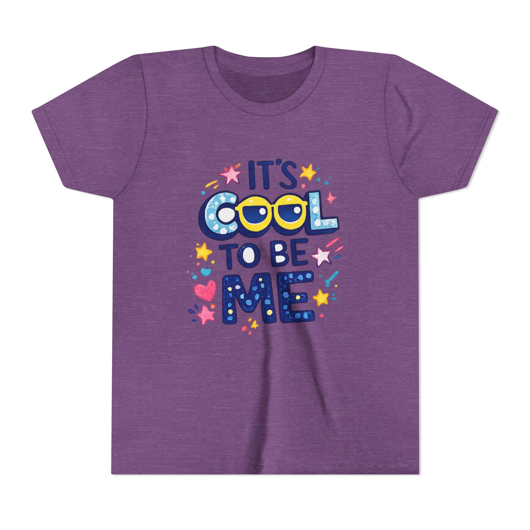 It's Cool To Be Me Youth Tee | Positive Kids Graphic Shirt