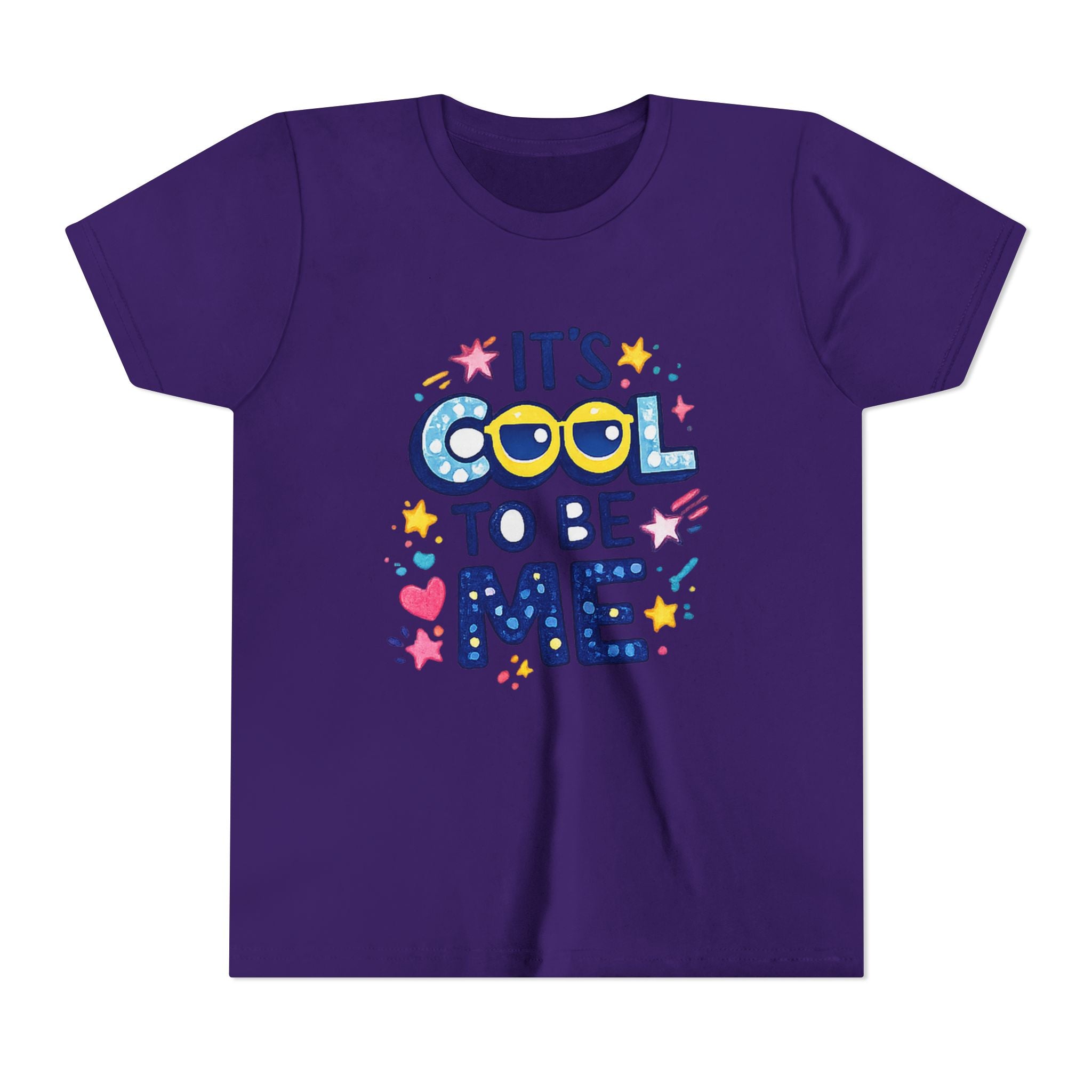 It's Cool To Be Me Youth Tee | Positive Kids Graphic Shirt