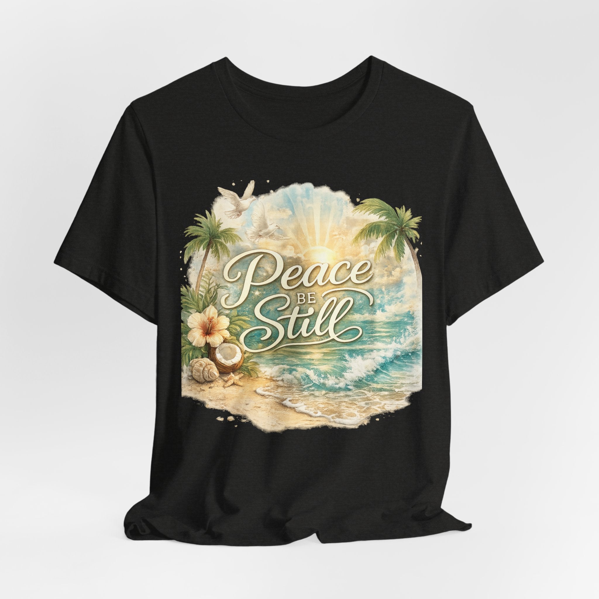 Peace Be Still Beach T-Shirt