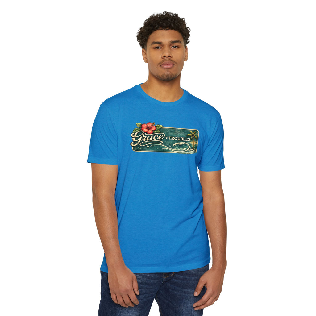Hawaiian Grace Tee – Unisex CVC