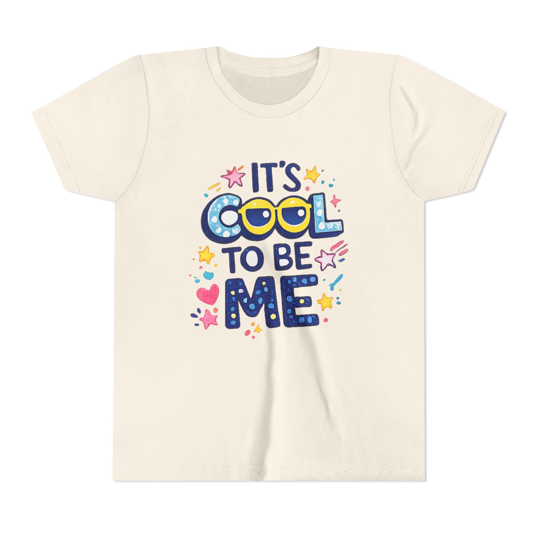 It's Cool To Be Me Youth Tee | Positive Kids Graphic Shirt