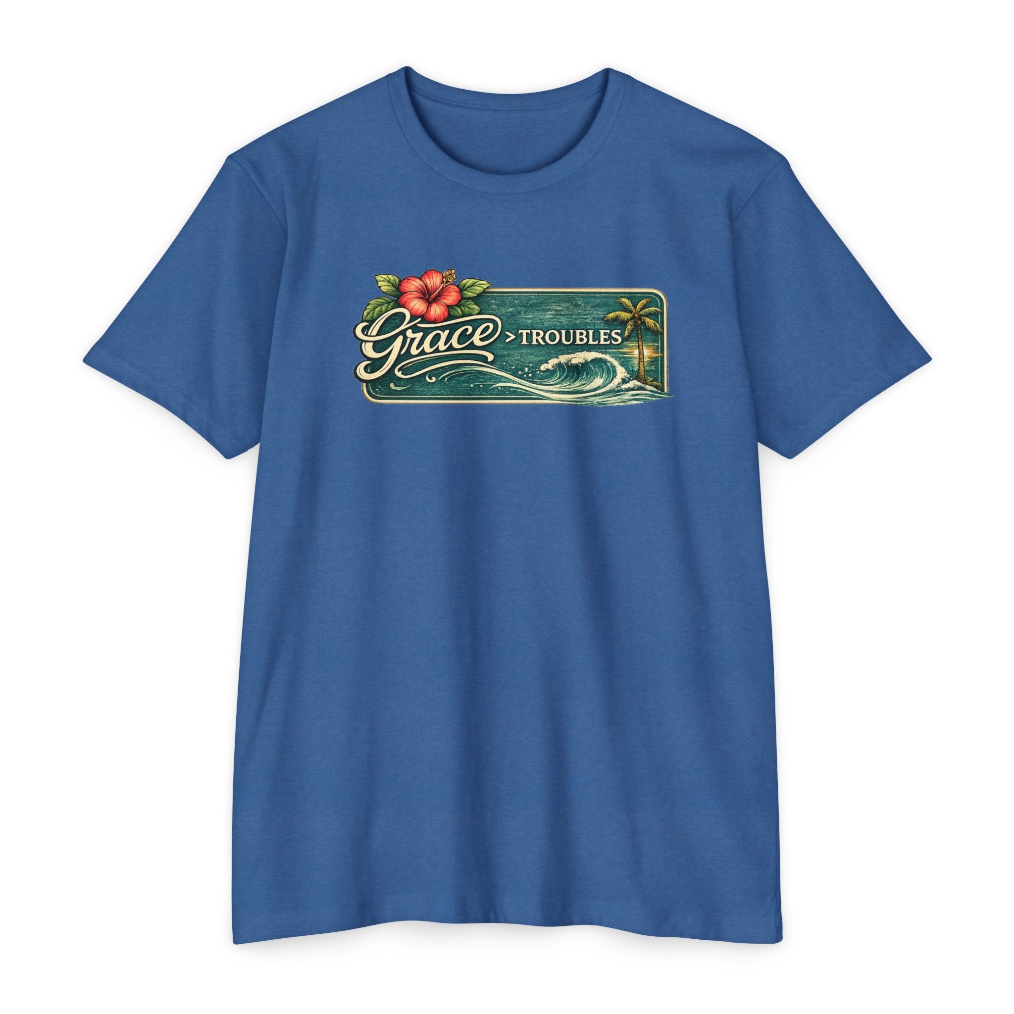 Hawaiian Grace Tee – Unisex CVC