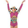Child of the King Girls’ Long-Sleeve One-Piece Swimsuit
