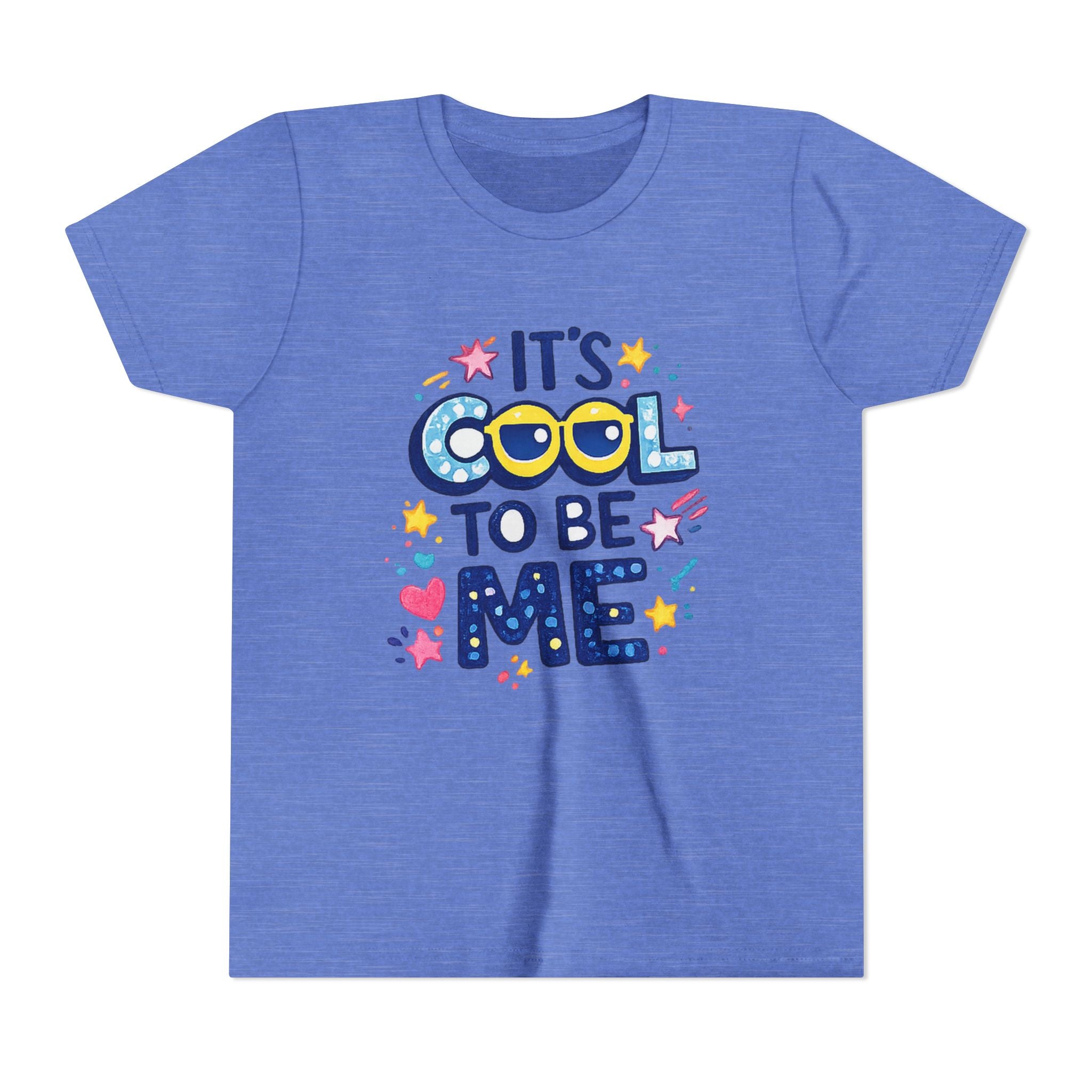 It's Cool To Be Me Youth Tee | Positive Kids Graphic Shirt