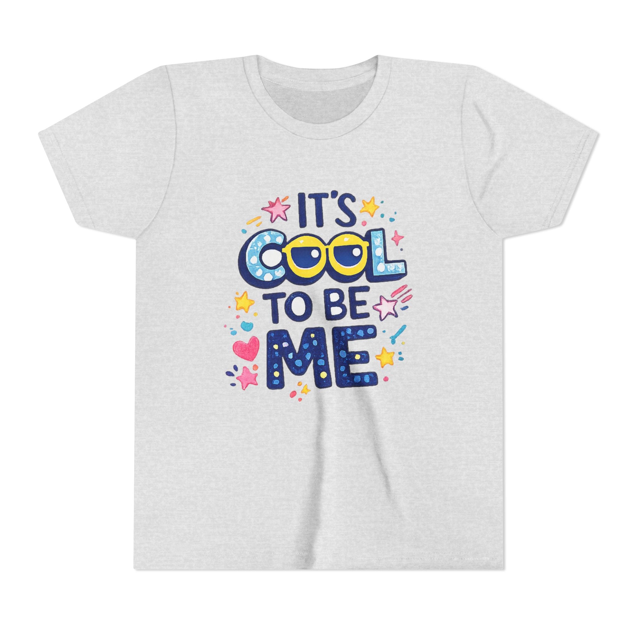 It's Cool To Be Me Youth Tee | Positive Kids Graphic Shirt
