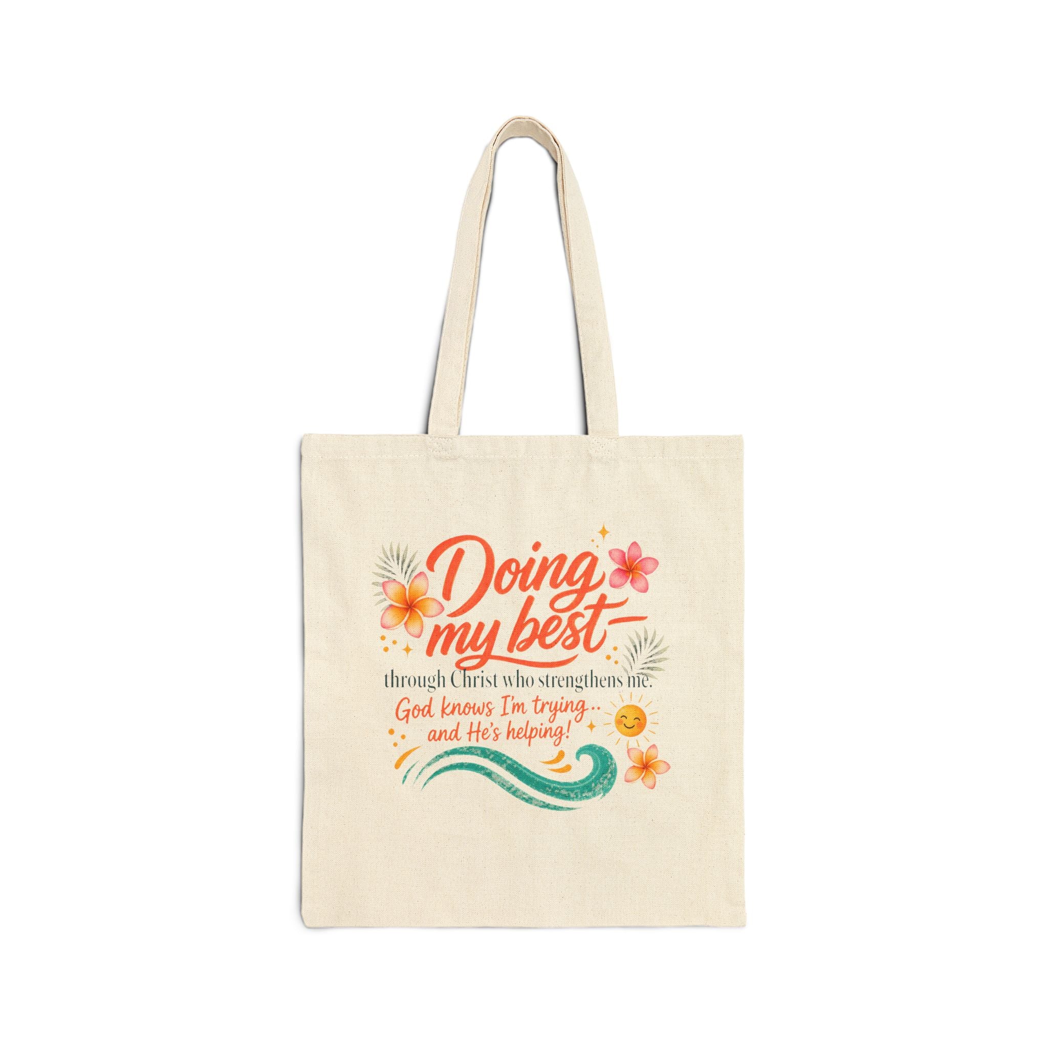 Cotton Canvas Tote Bag