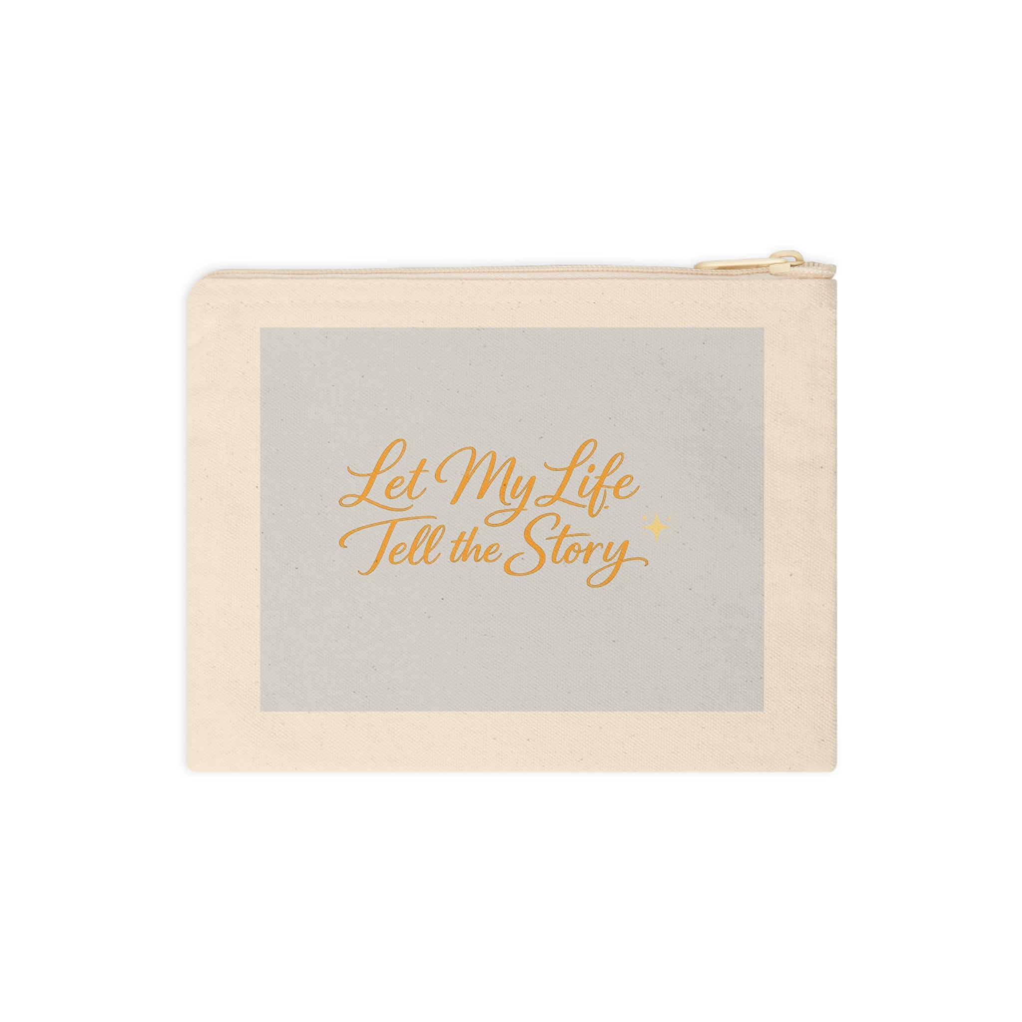 Let My Life Tell the Story Wristlet – Faith Zipper Pouch
