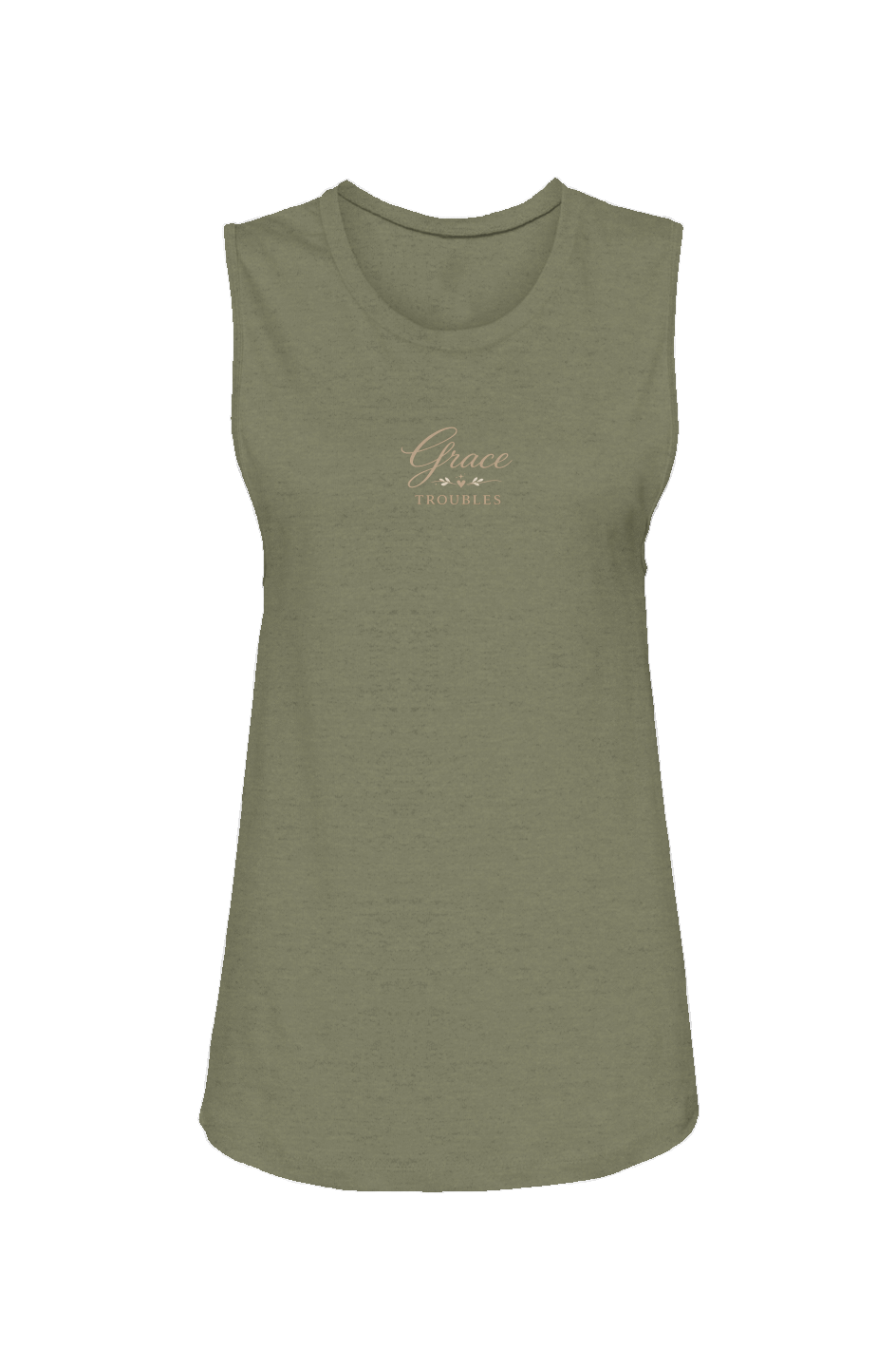Womens Muscle Tank Grace over trouble 